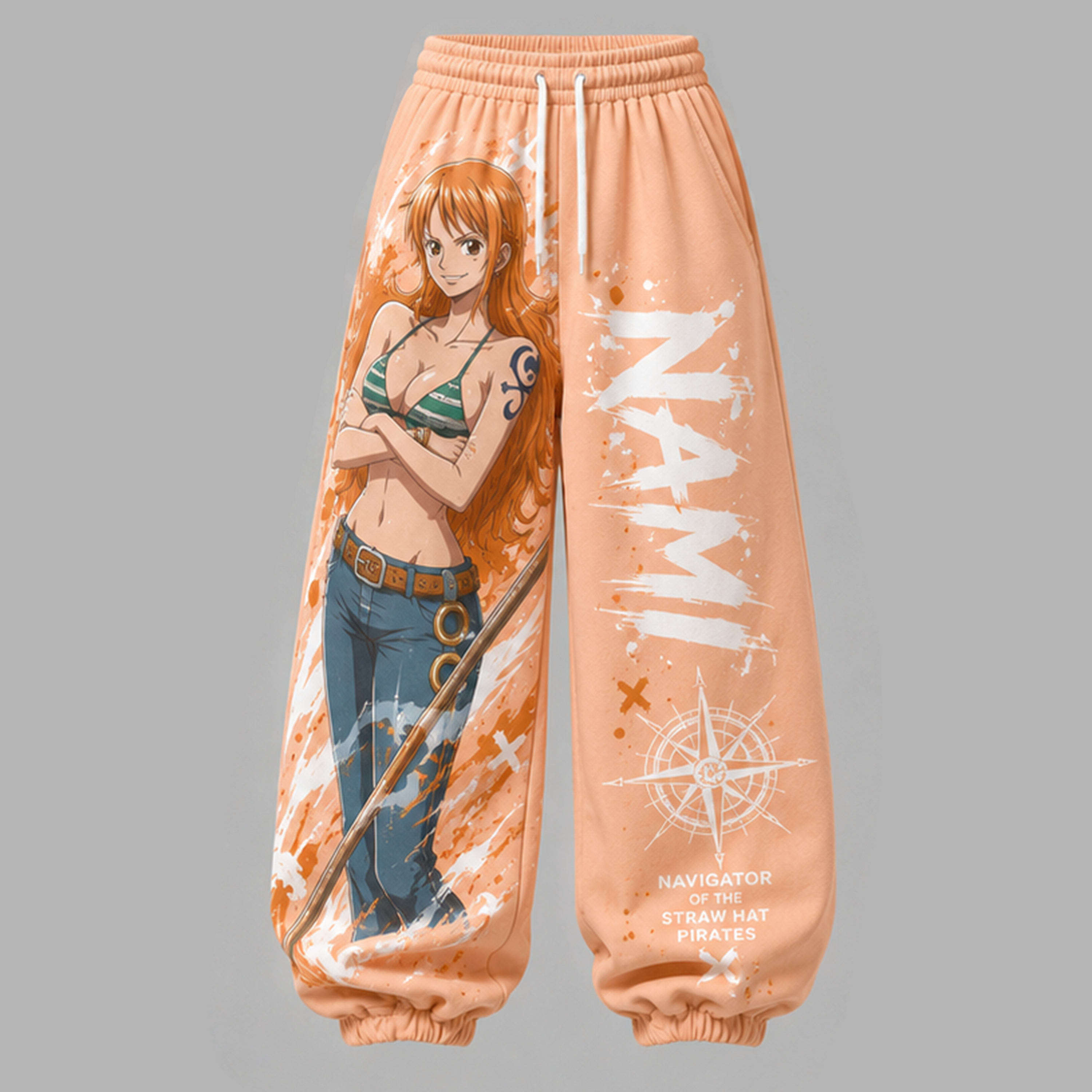 One Piece Cropped Long Sleeve Hoodie & High Waist Jogger Pants Two Piece TeeThreads Sustain the Scene with Custom Apparel