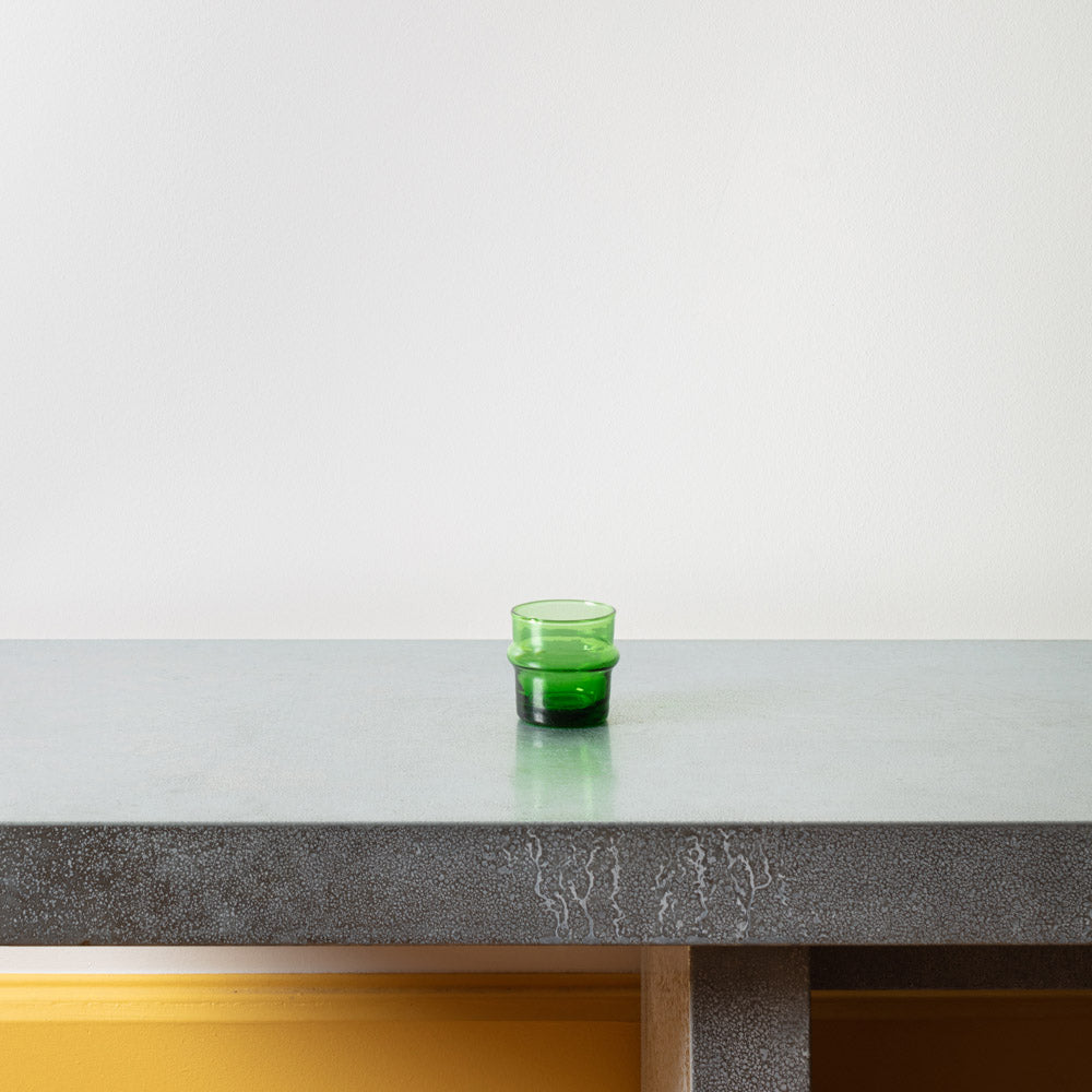 Verre marocain traditionnel - Vert