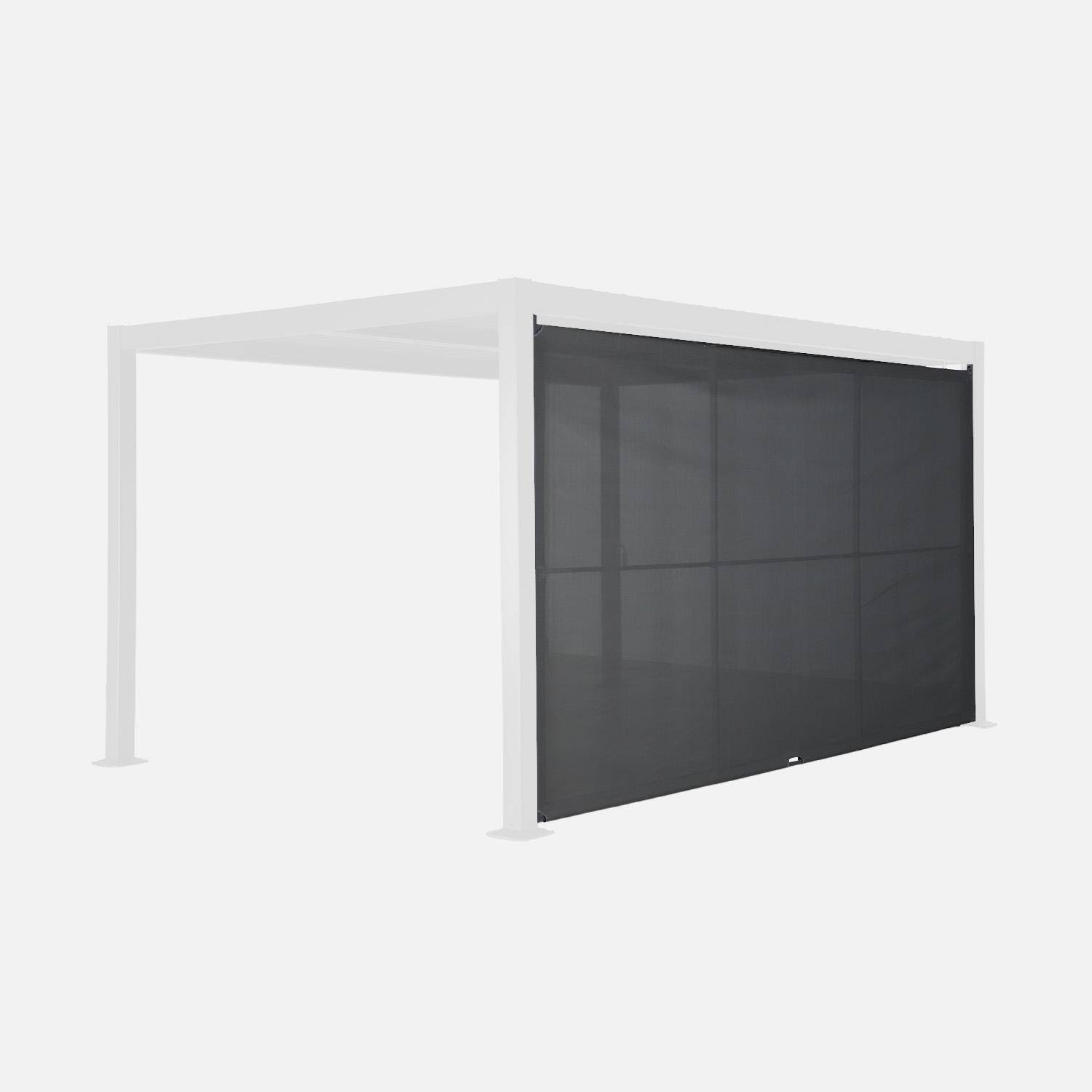 Palace toldo 4m - Toldo de aluminio y textileno para pérgola bioclimática, 4m