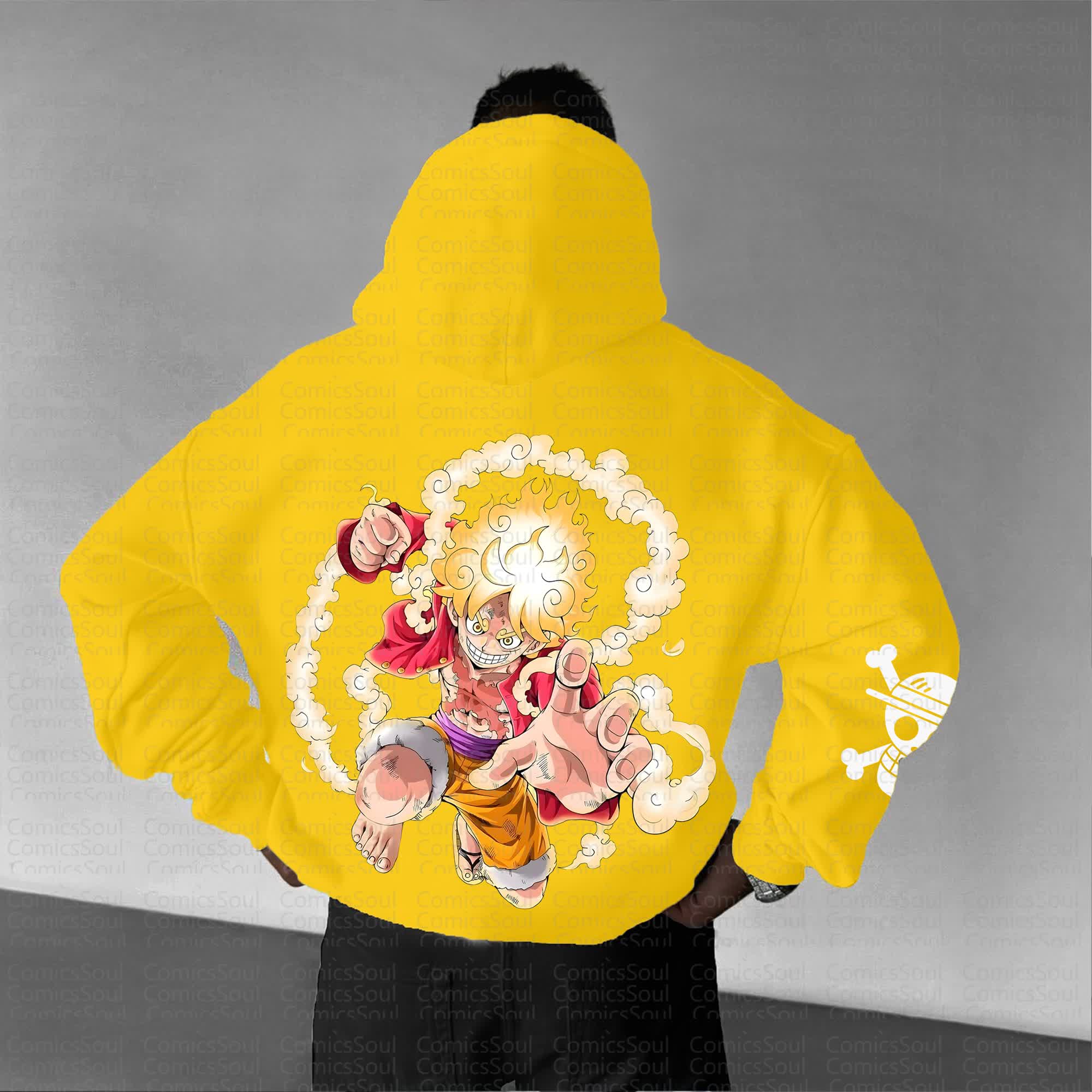 Unisex Anime Graphic Streetwear Vintage Hoodie丨Comicssoul