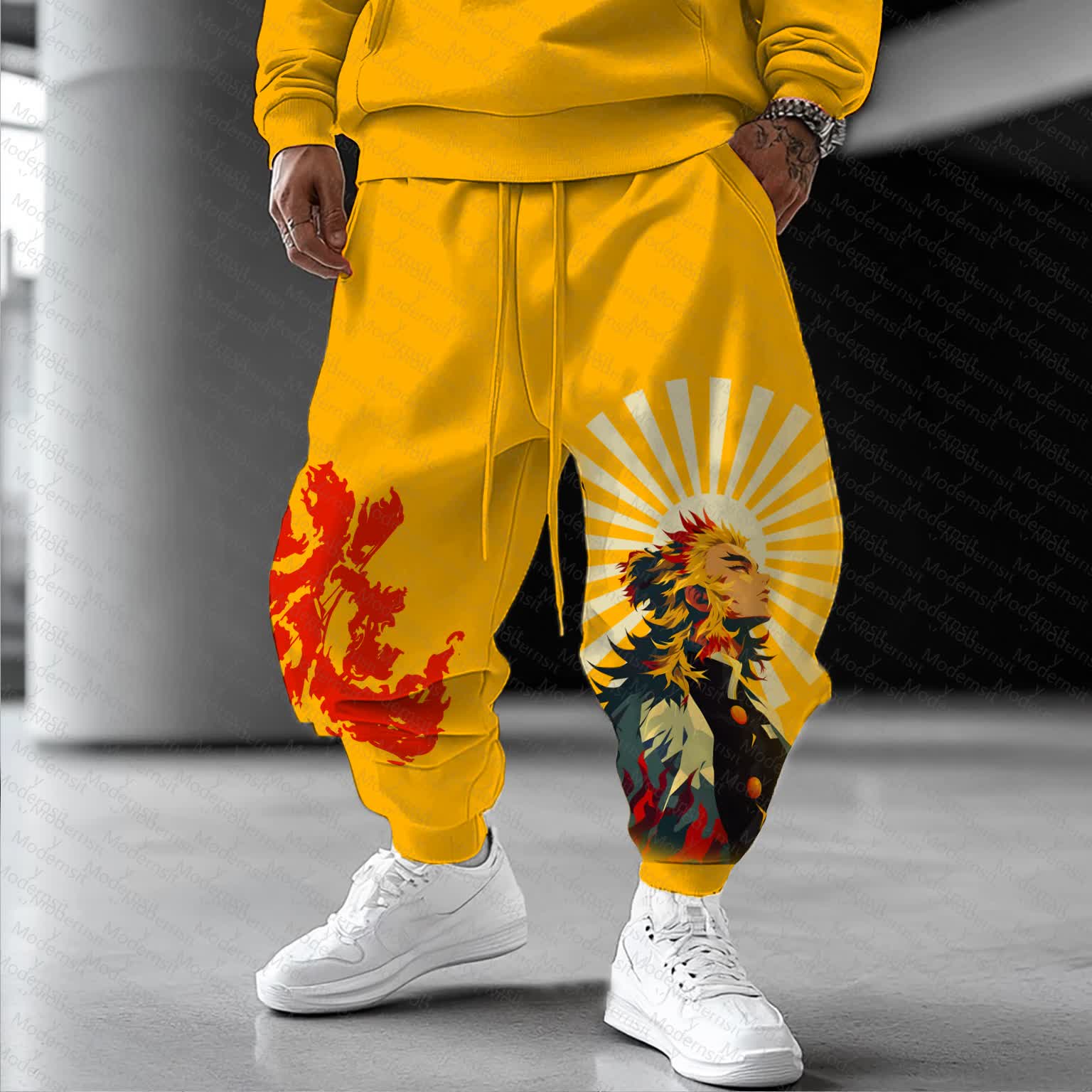 Unisex  “Comicssoul” Casual Anime Streetwear Pants