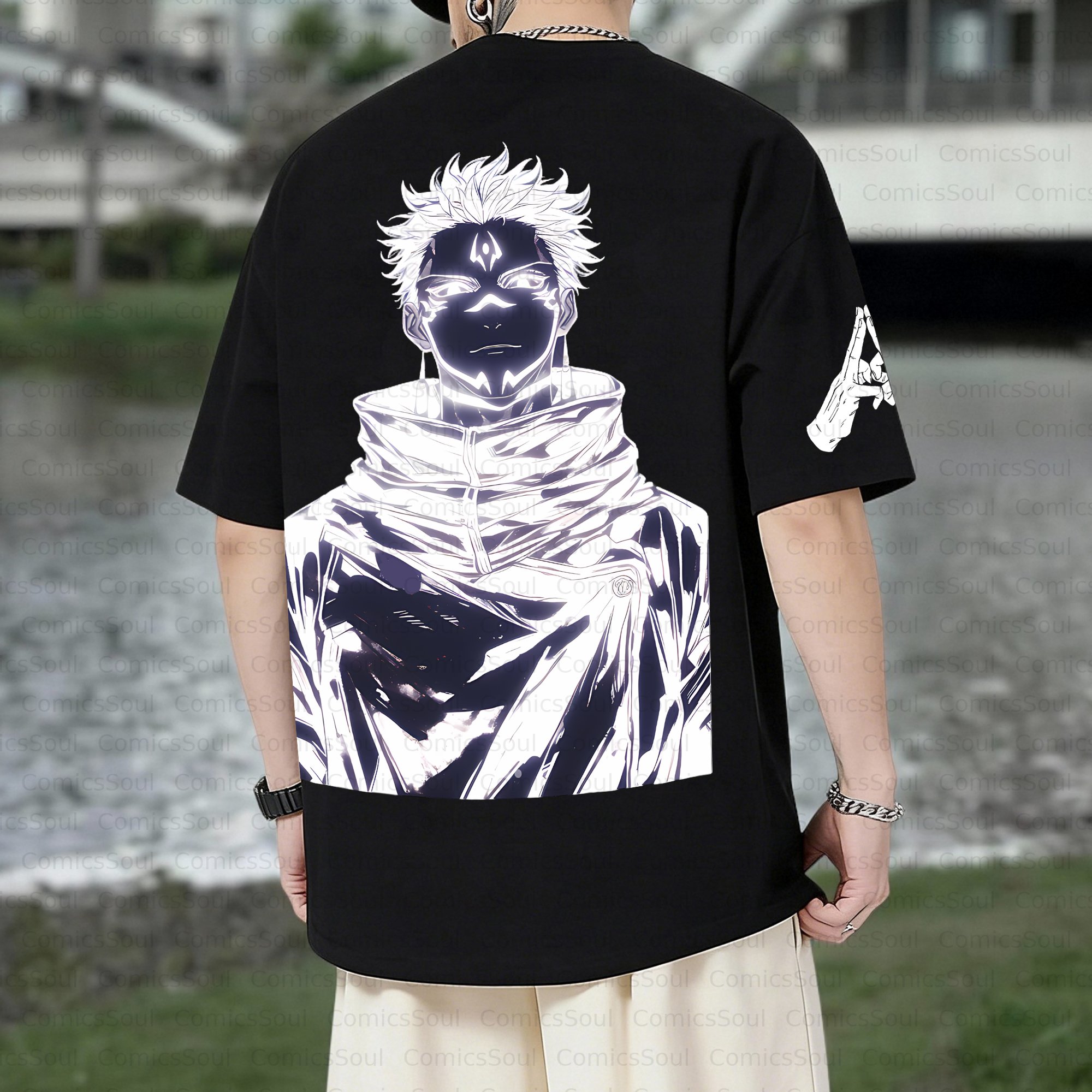 Unisex Anime Inspired Vintage T-Shirt