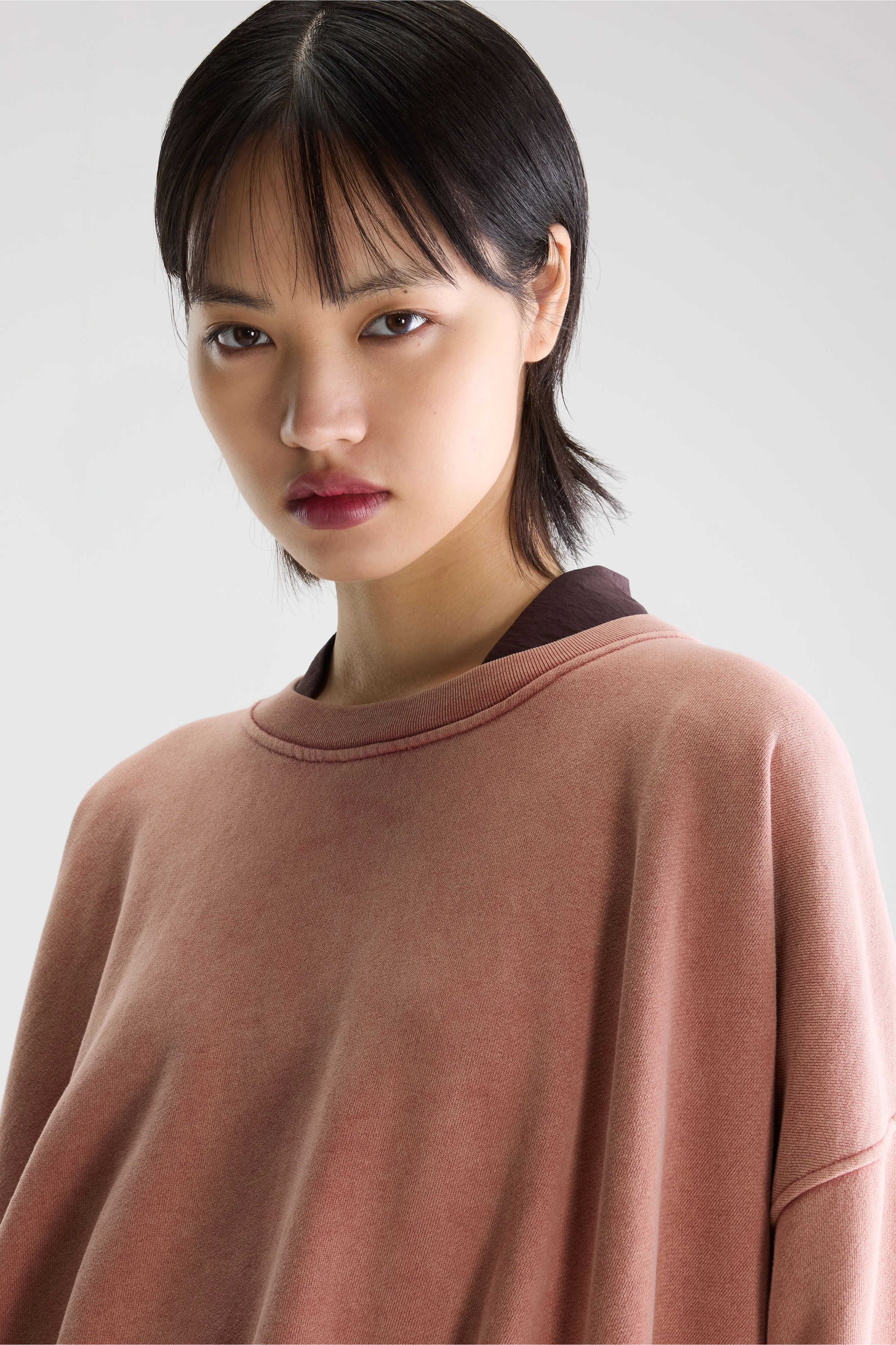 Bellerose Finko short sweatshirt (261 / W / ETRUSCAN RED)