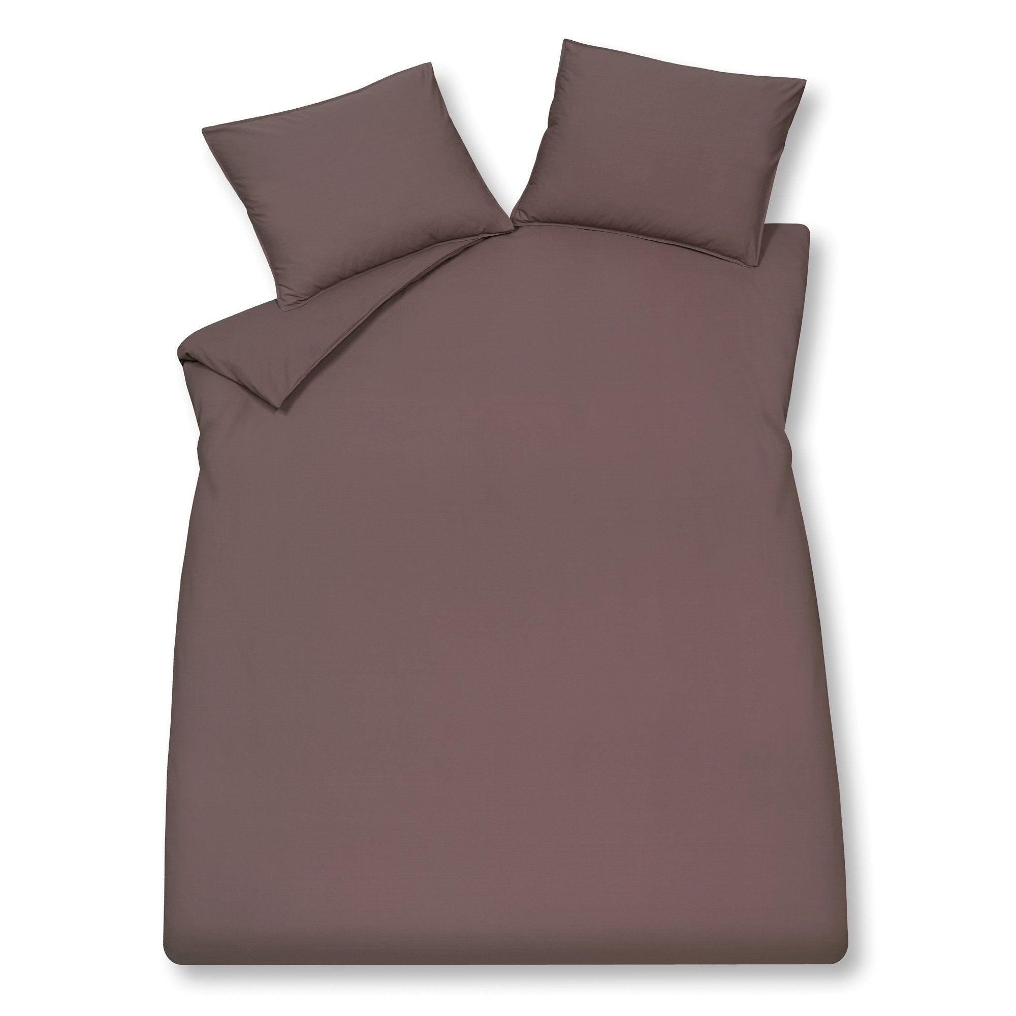 Washed Cotton Dekbedovertrek Peppercorn   240 x 200 220 cm   Paars