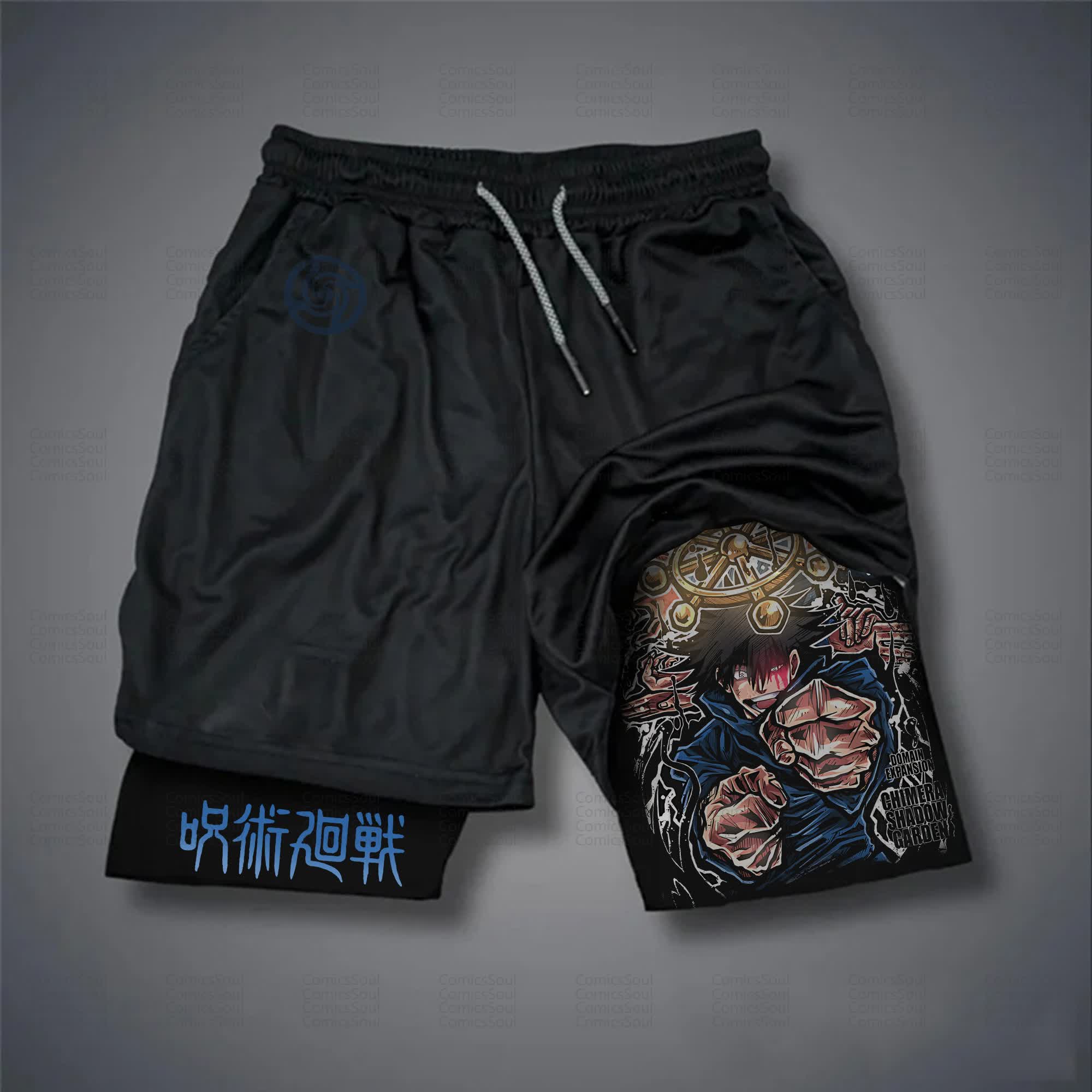 Unisex Casual Anime Streetwear Shorts 丨Comicssoul