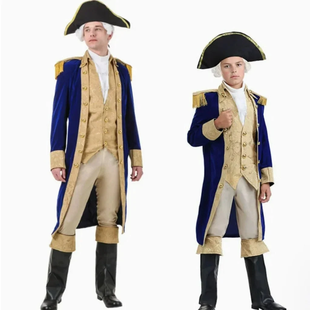Halloween Costumes Royal King Outfit Historical Party Costume - Image 4 Halloween Costumes Royal King Outfit Historical Party Costume - Image 4