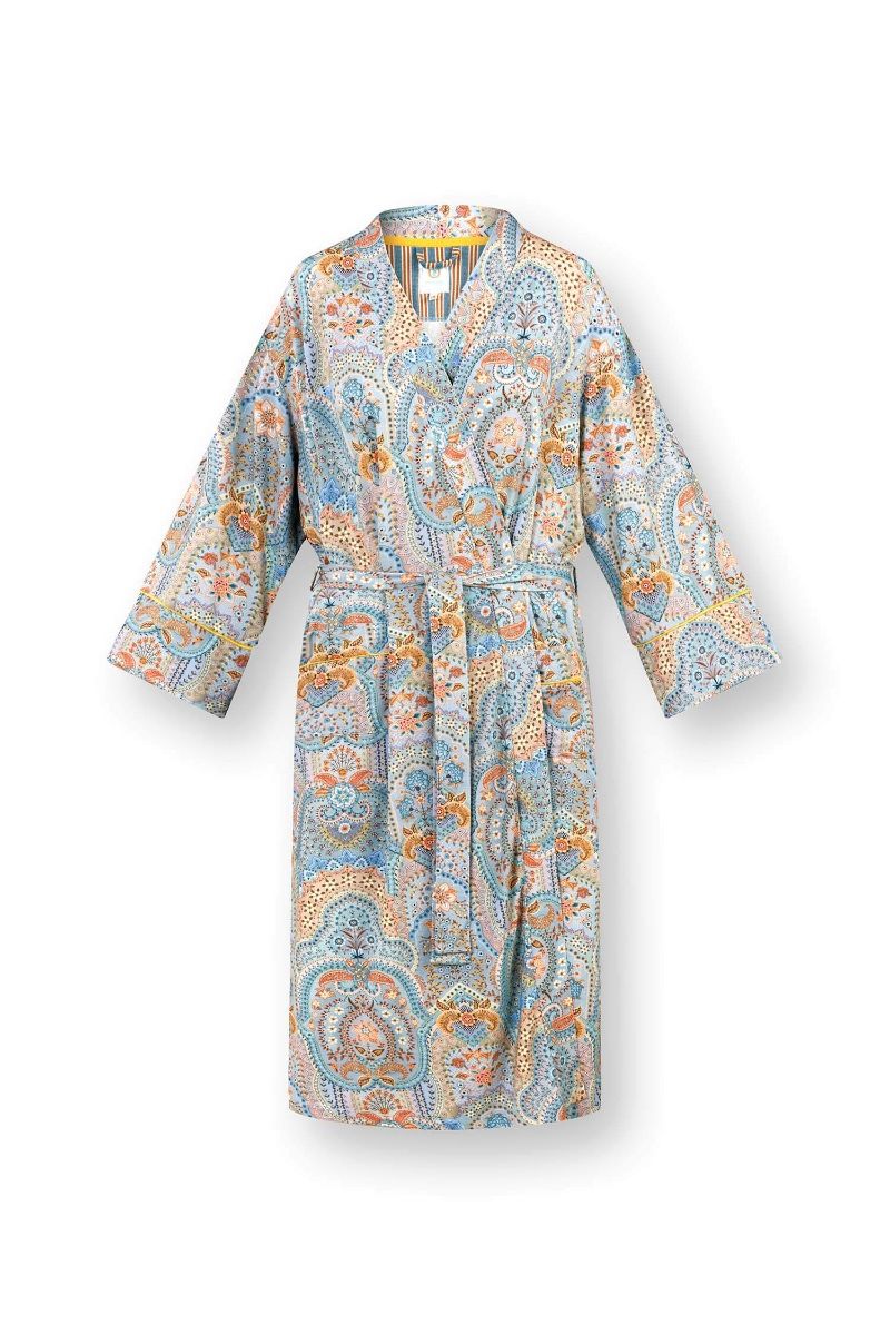 Noa Kimono Jabali Blue