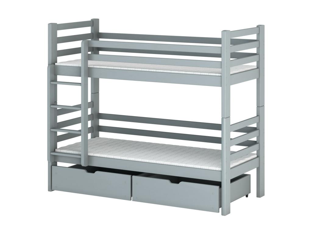 Litera PATRYK BB013 80x170 cm Gris