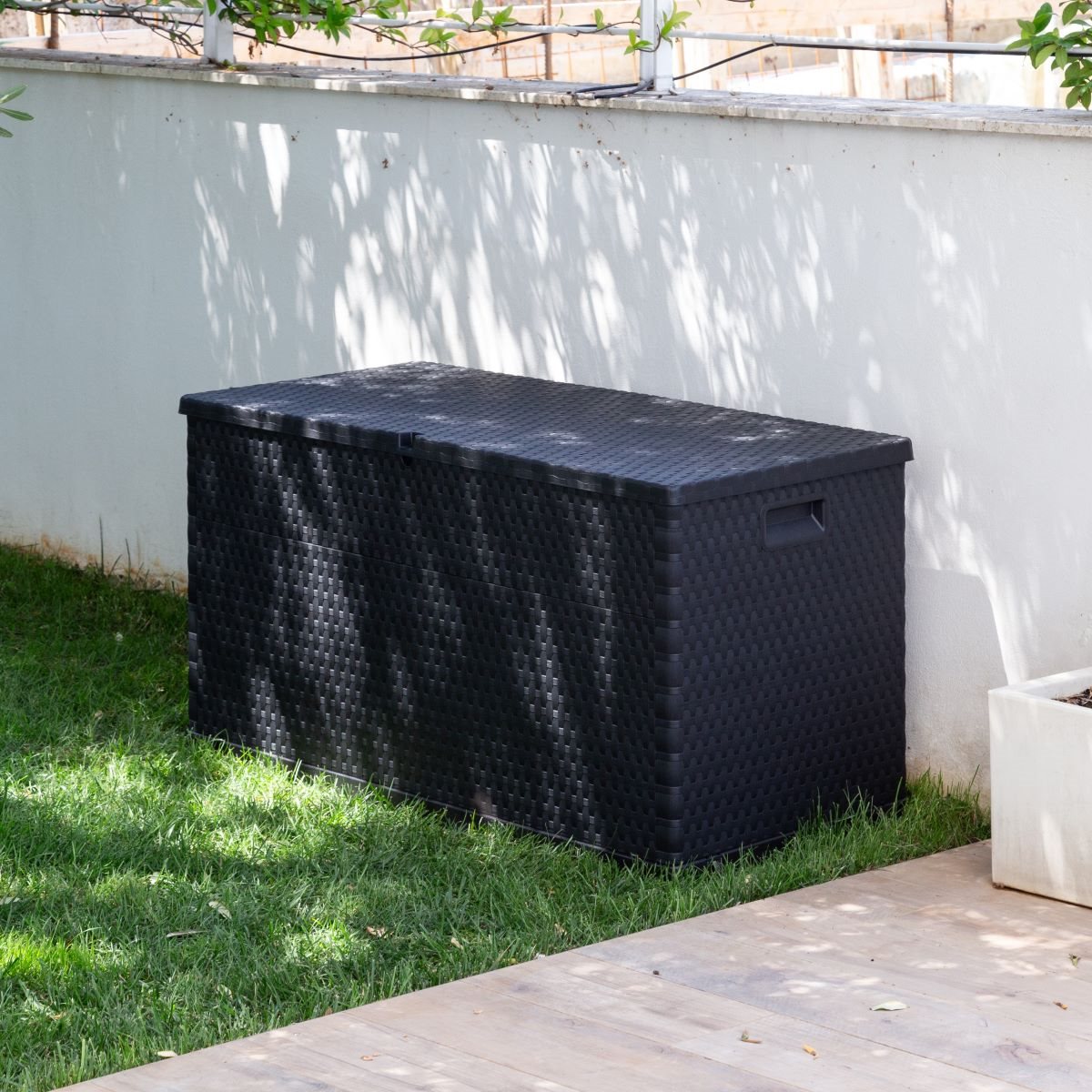 Toomax Rattan opbergbox - 420L - Antraciet