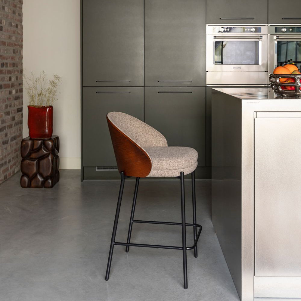 Dutchbone Rodin Barkruk - Beige