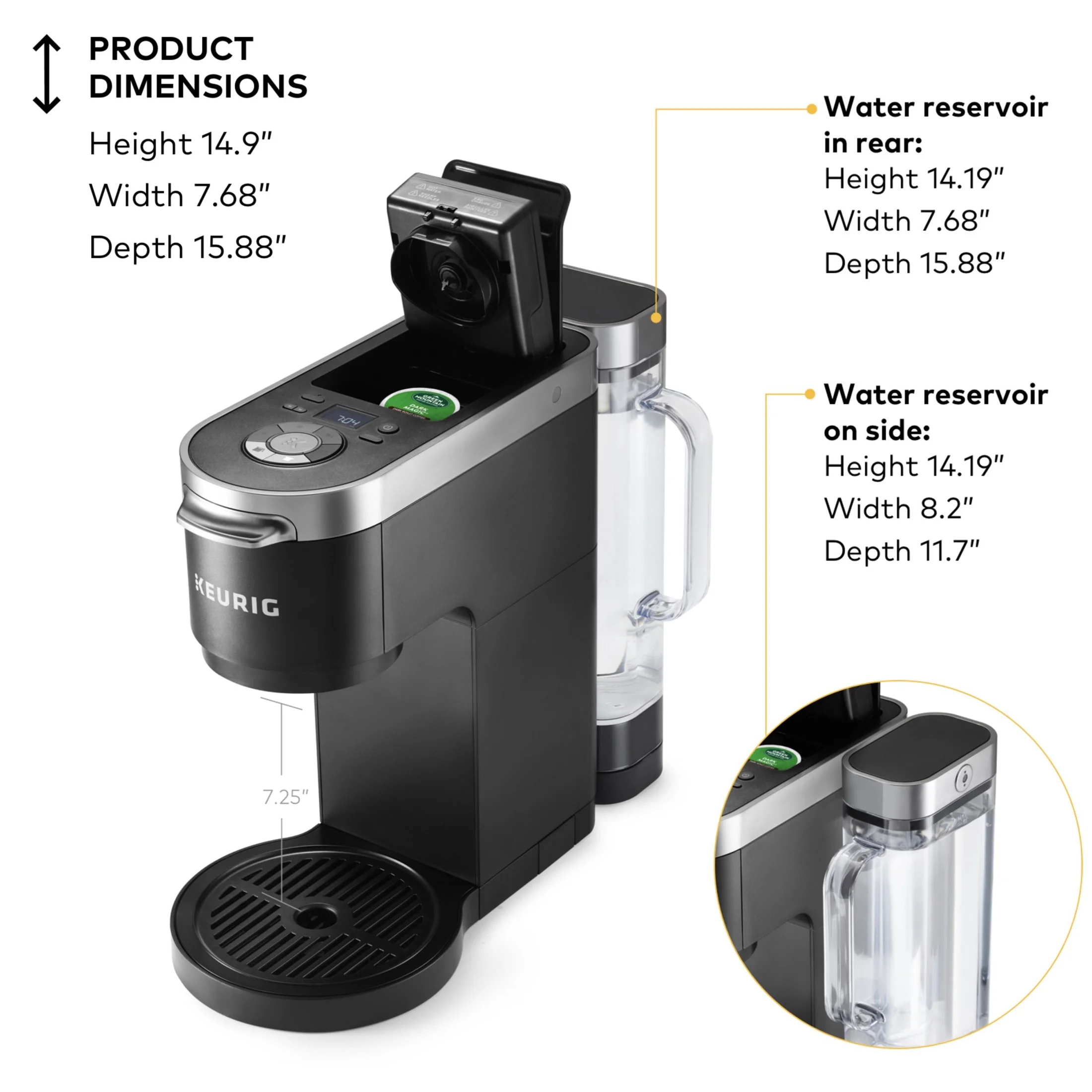Keurig K-Duo Plus Single Serve & Carafe Coffee Maker - Image 6