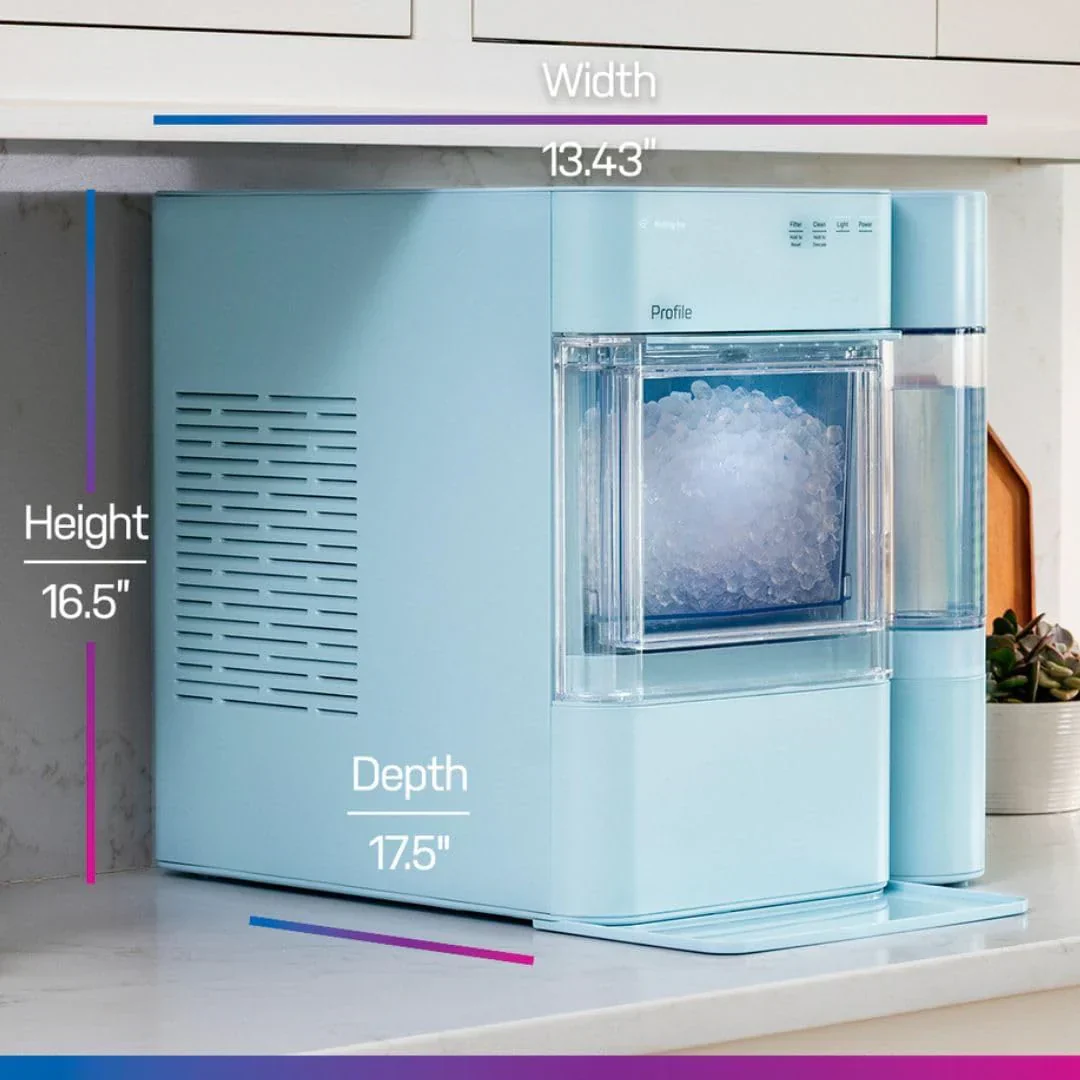 GE Profile Opal 2.0 XL with 1 Gallon Tank Chewable Crunchable Countertop Nugget Ice Maker