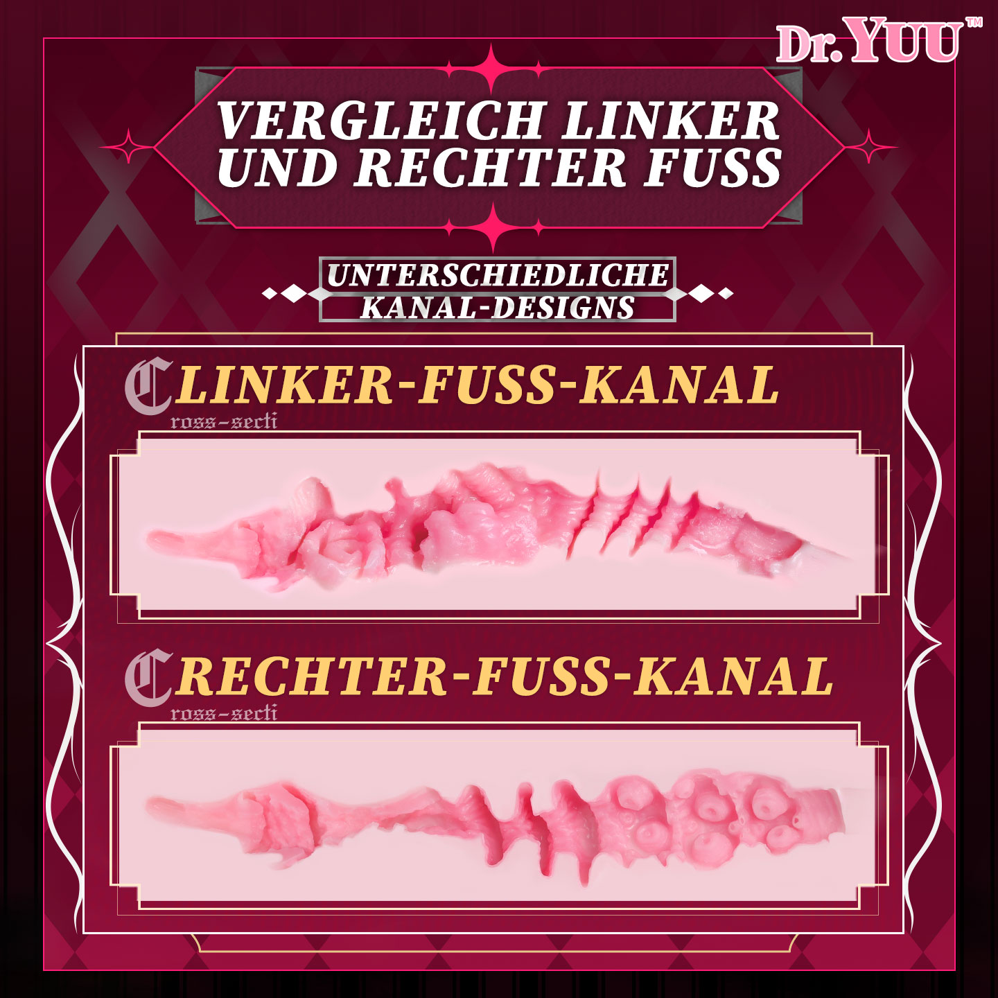 Discreet packaging for Dr.YUU foot masturbator