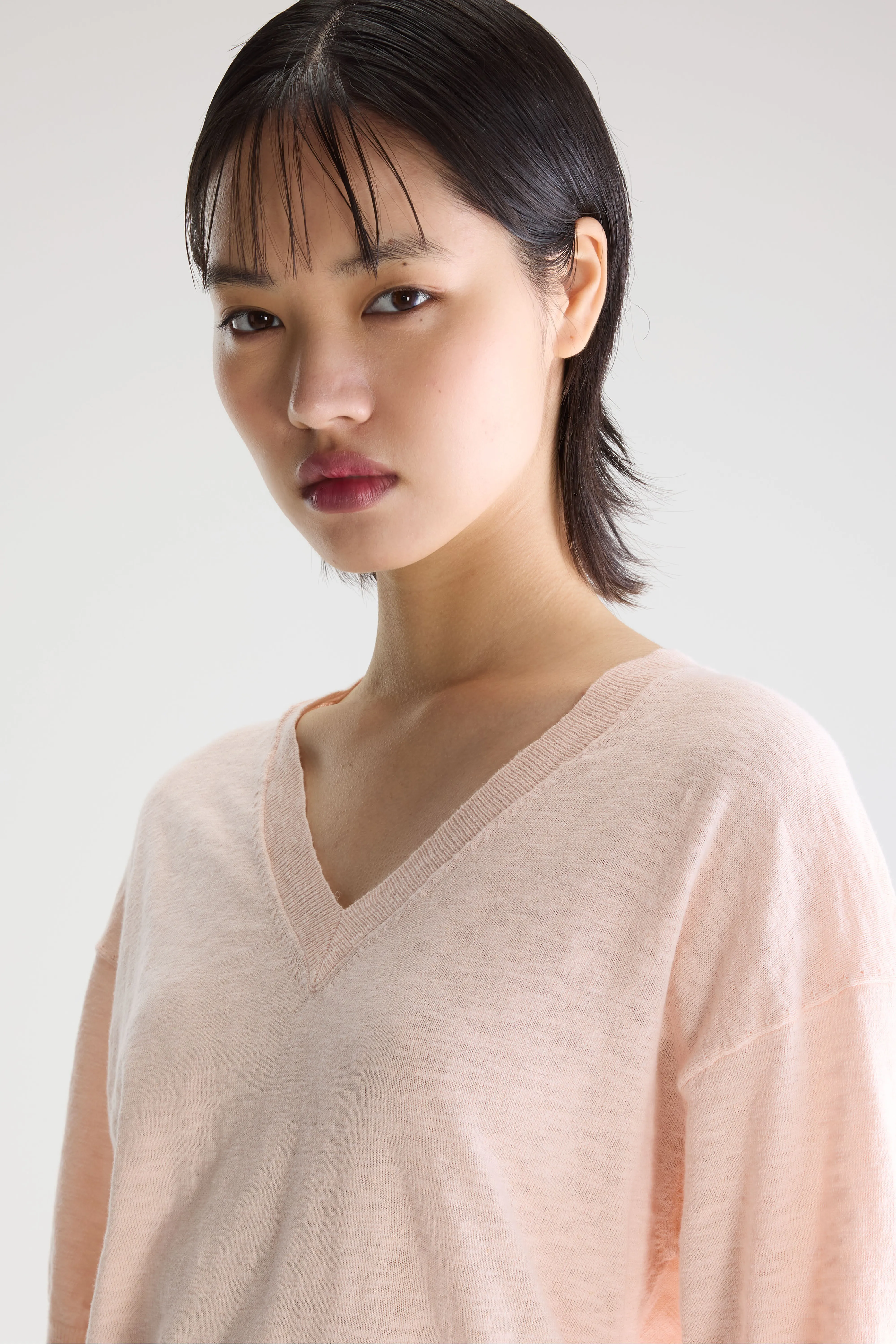Bellerose Dadif v-neck sweater (261 / W / BABE)