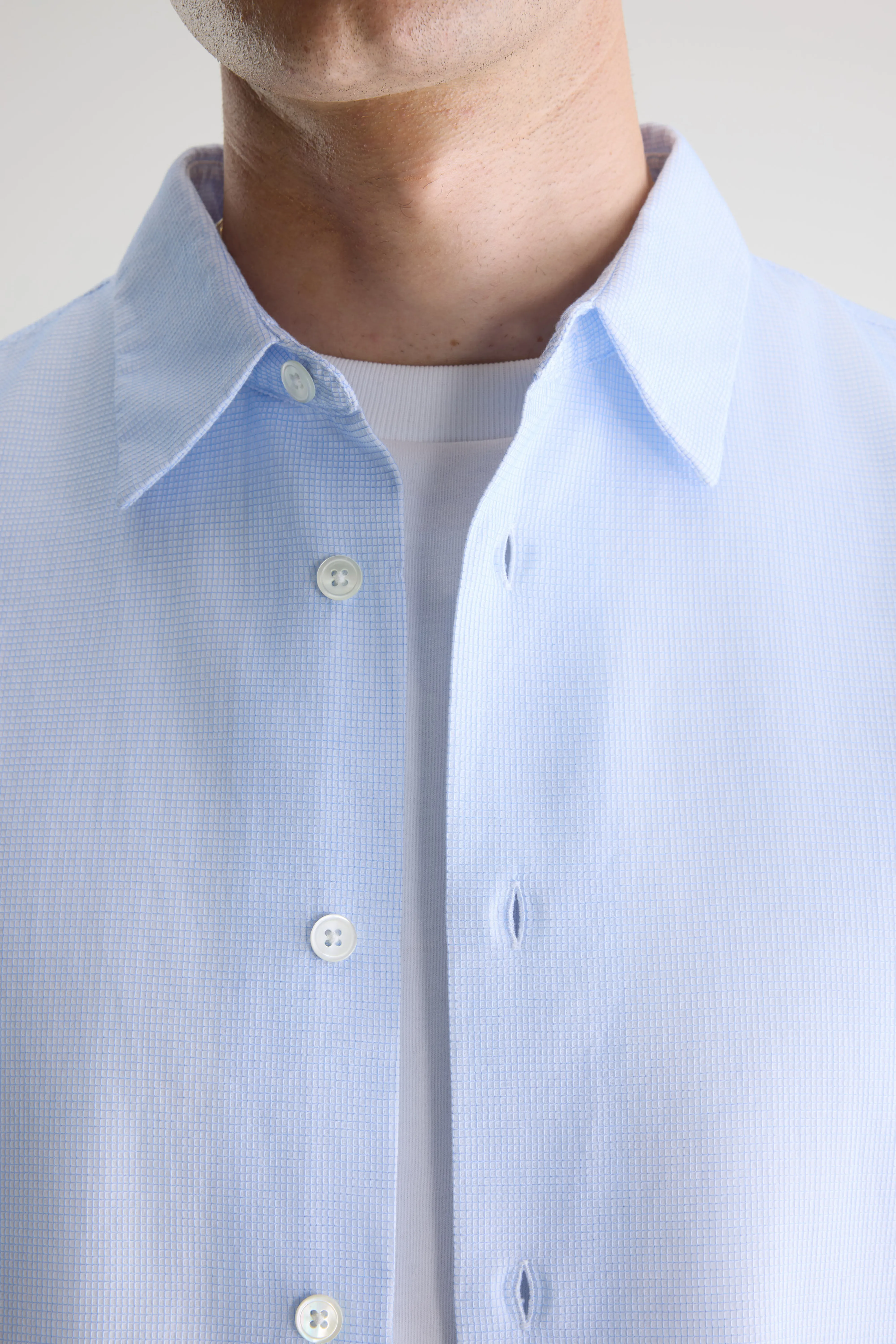 Bellerose Flip micro-checked shirt (261 / M / CHECK A)