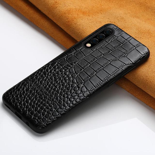 Luxury Genuine Leather Case For Samsung