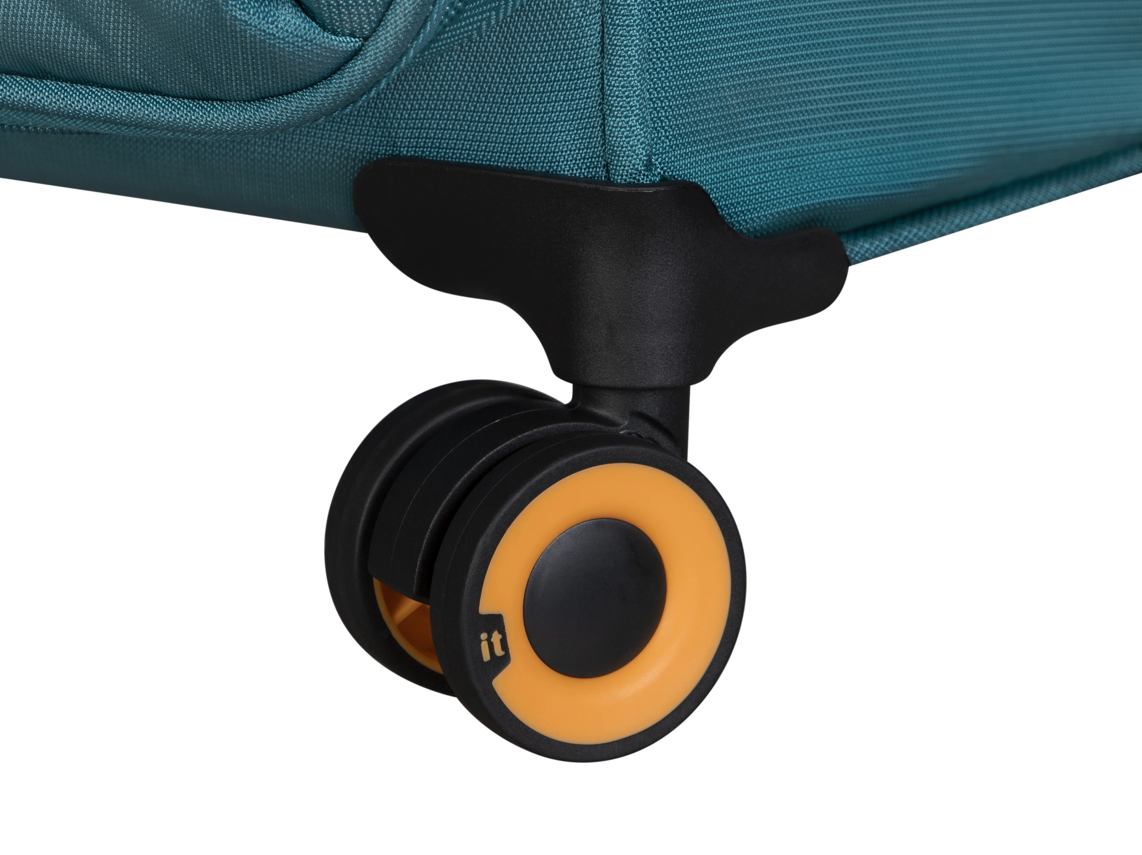 it Luggage Simultaneous 27" Softside Checked 8 Wheel Expandable Spinner Luggage, Harbour Blue - Image 7