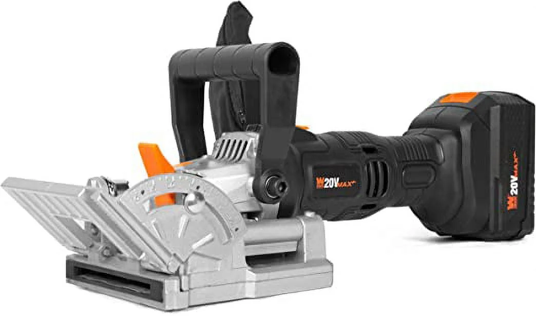 WEN Cordless Plate and Biscuit Joiner Kit with 20V Max 4.0Ah Battery and Charger
