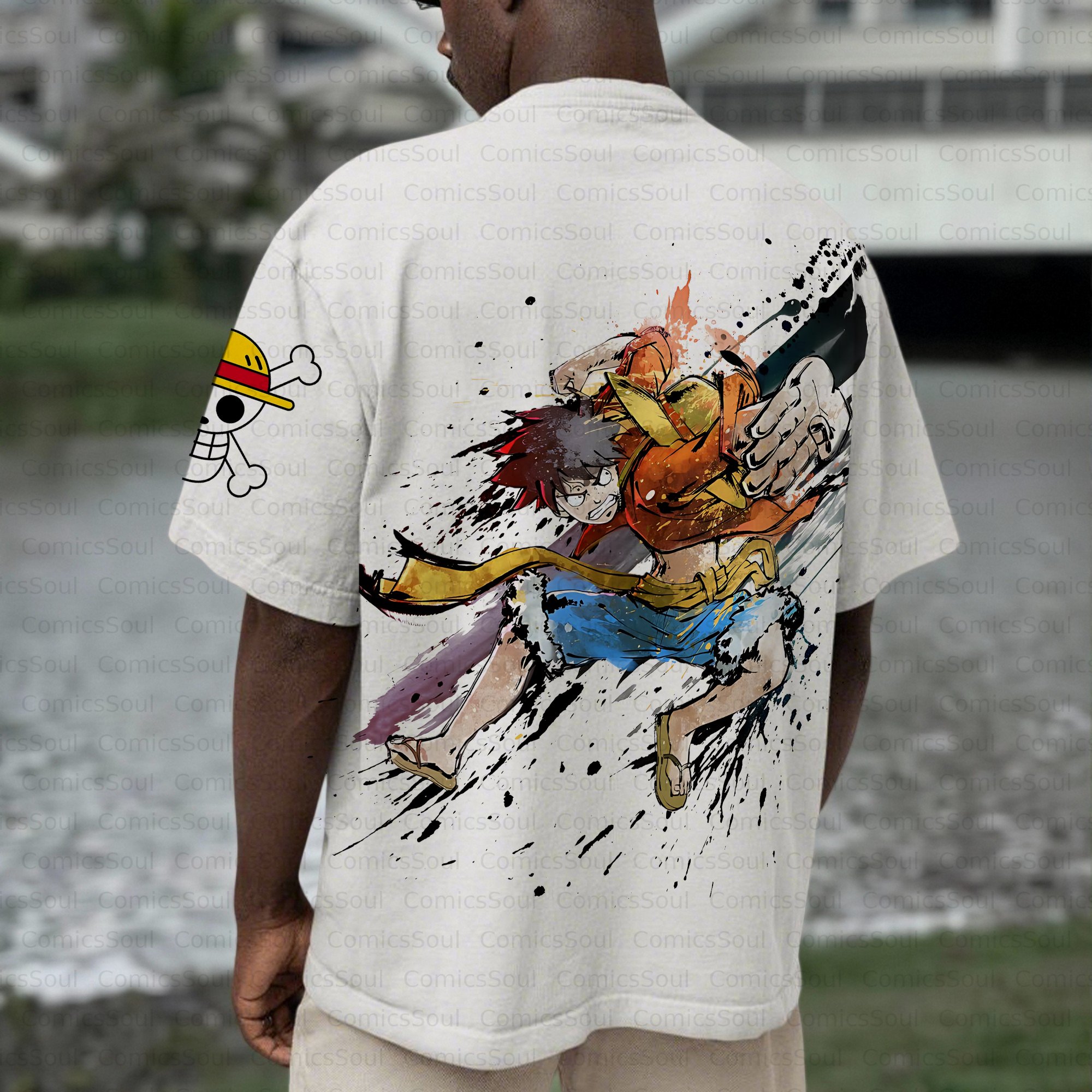 Unisex Anime Inspired Vintage T-Shirt