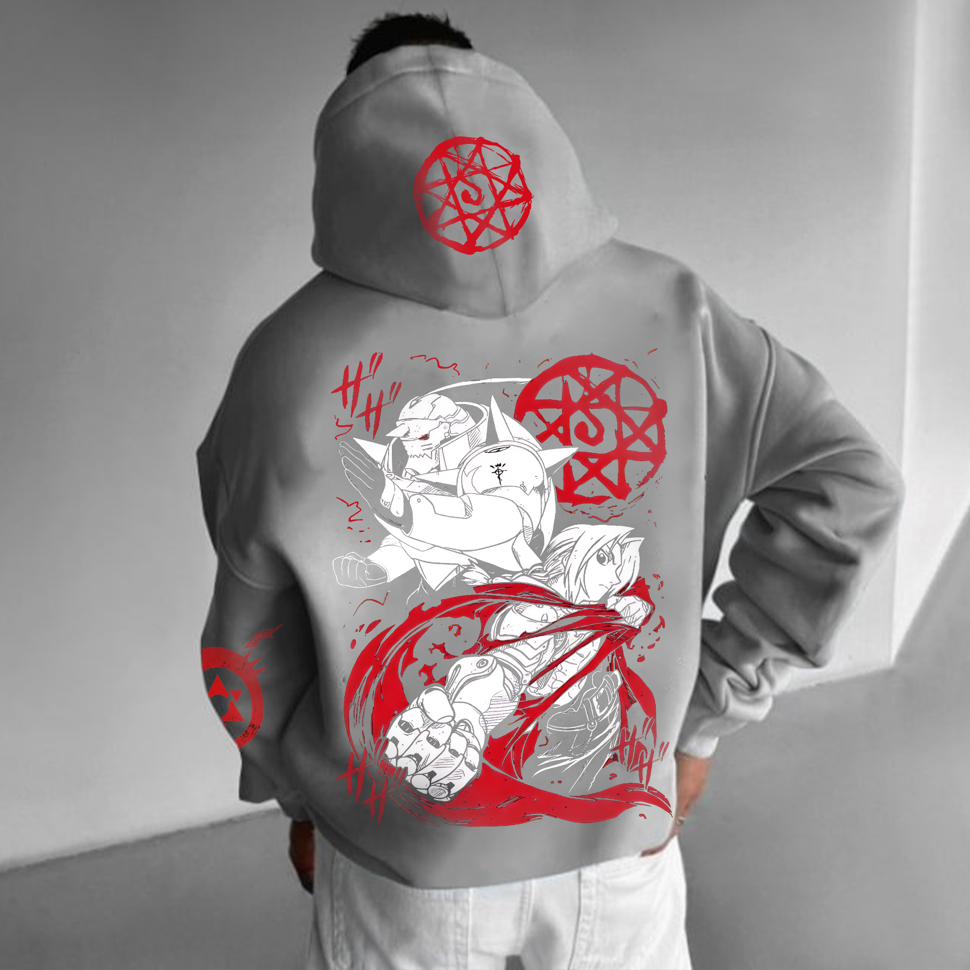 Unisex “Comicssoul” Anime Graphic Streetwear Vintage Hoodie