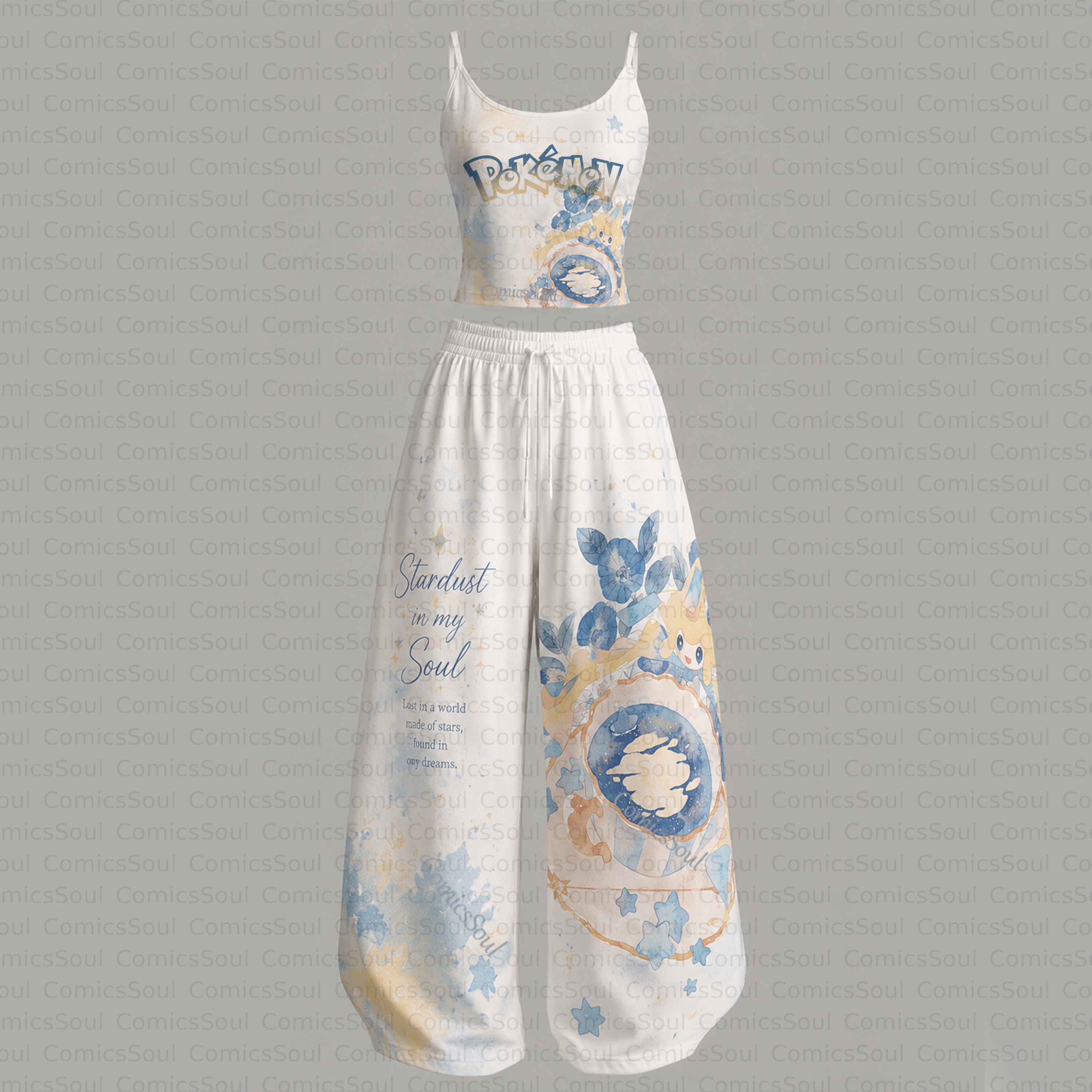 Pokémon Top & Elasticated Trousers Two-Piece Set