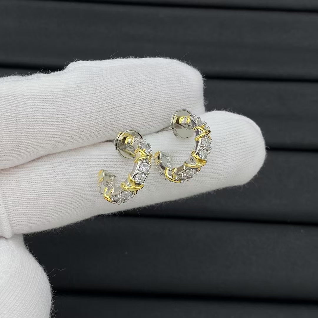 Tiffany Cross Earrings - Original Replica Club