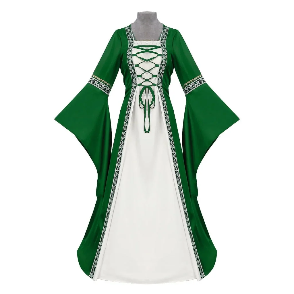 Halloween Costumes Womens Medieval Dress Renaissance Outfit - Image 4 Halloween Costumes Womens Medieval Dress Renaissance Outfit - Image 4