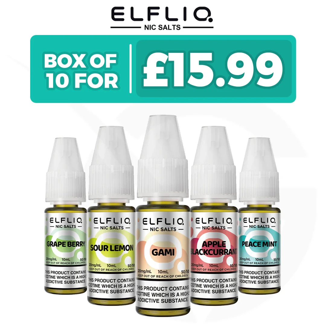 elf bar liquid Elf bar Elfliq 10ml Nic Salt E-Liquids