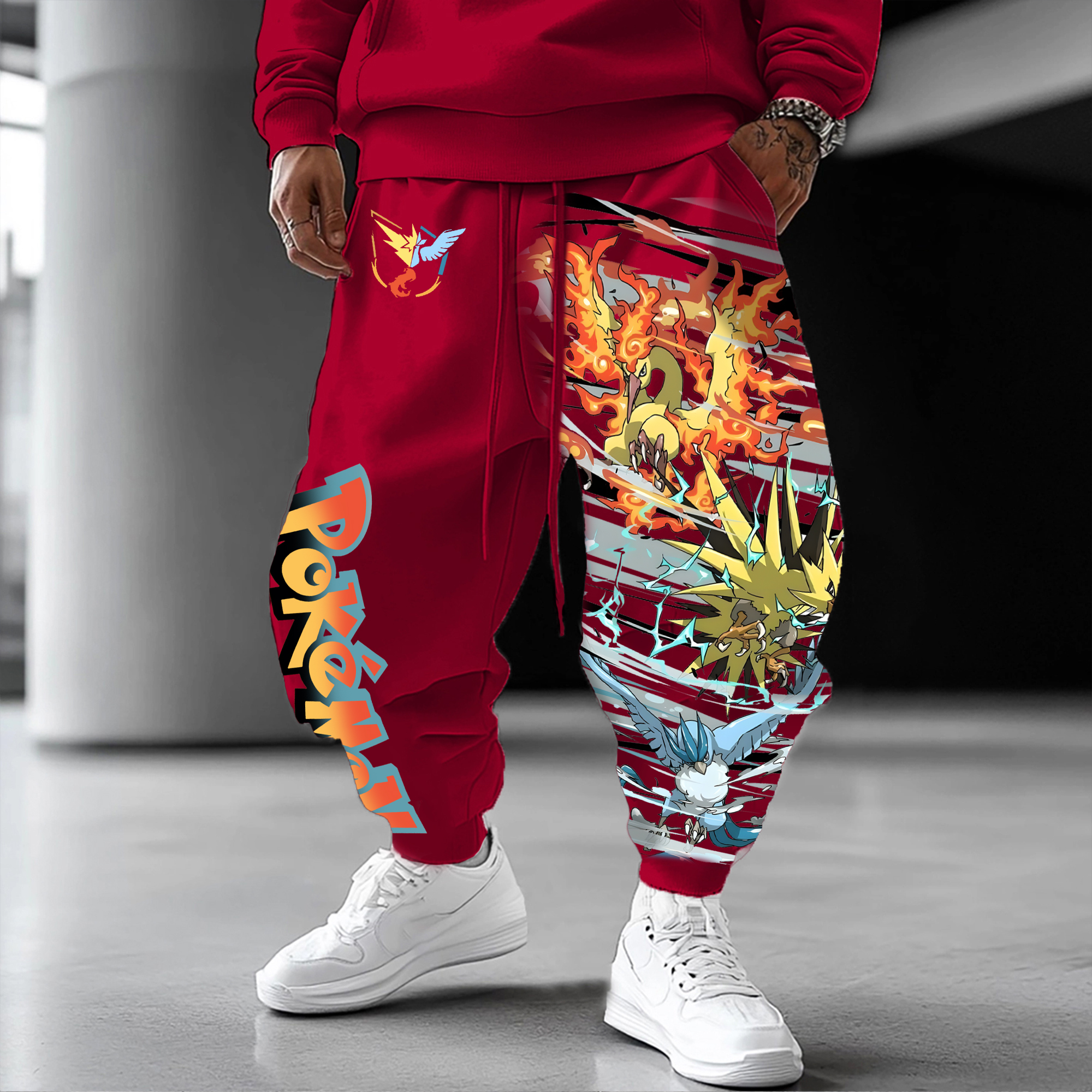 Unisex Casual Anime Streetwear Pants