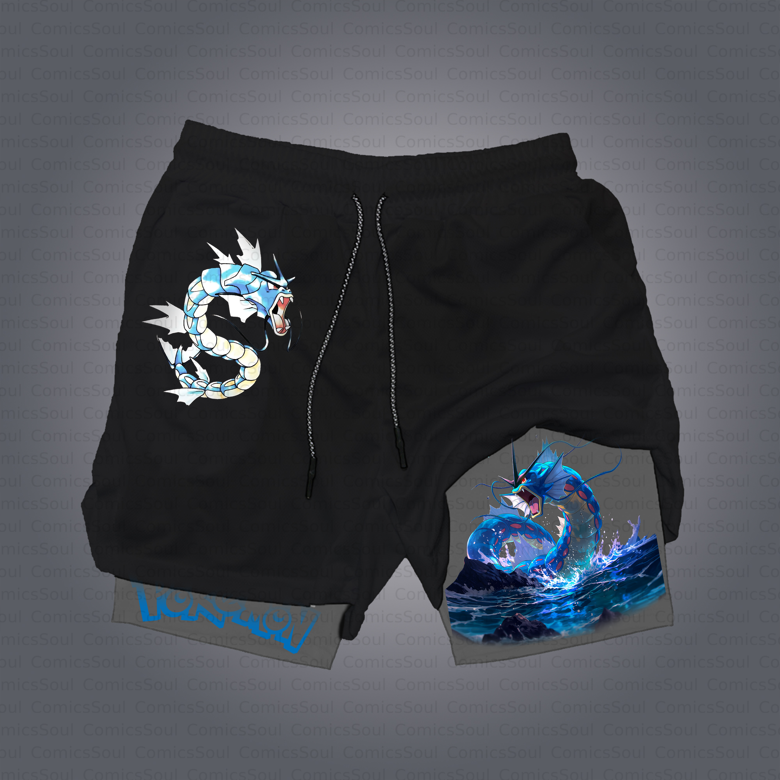 Unisex Casual Anime Style Shorts