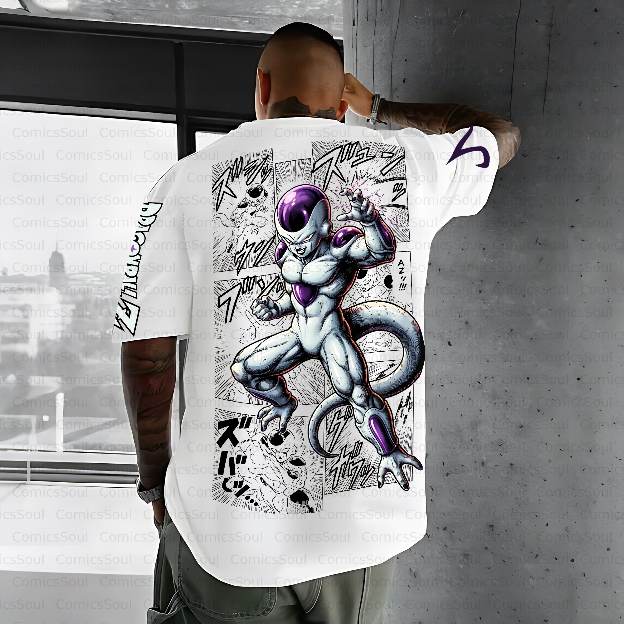 Unisex Anime Inspired Vintage T-Shirt