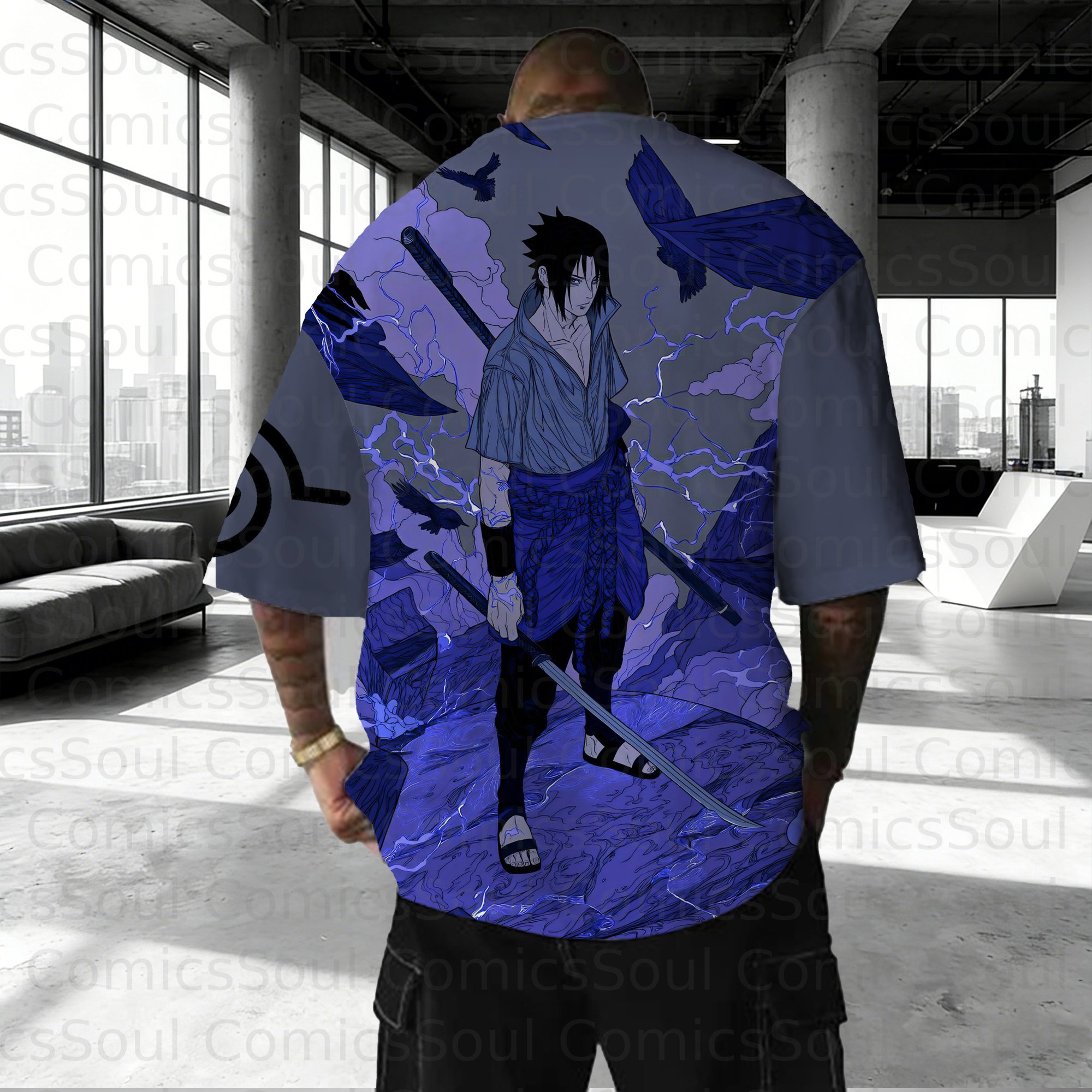 Unisex Anime Inspired Vintage T-Shirt