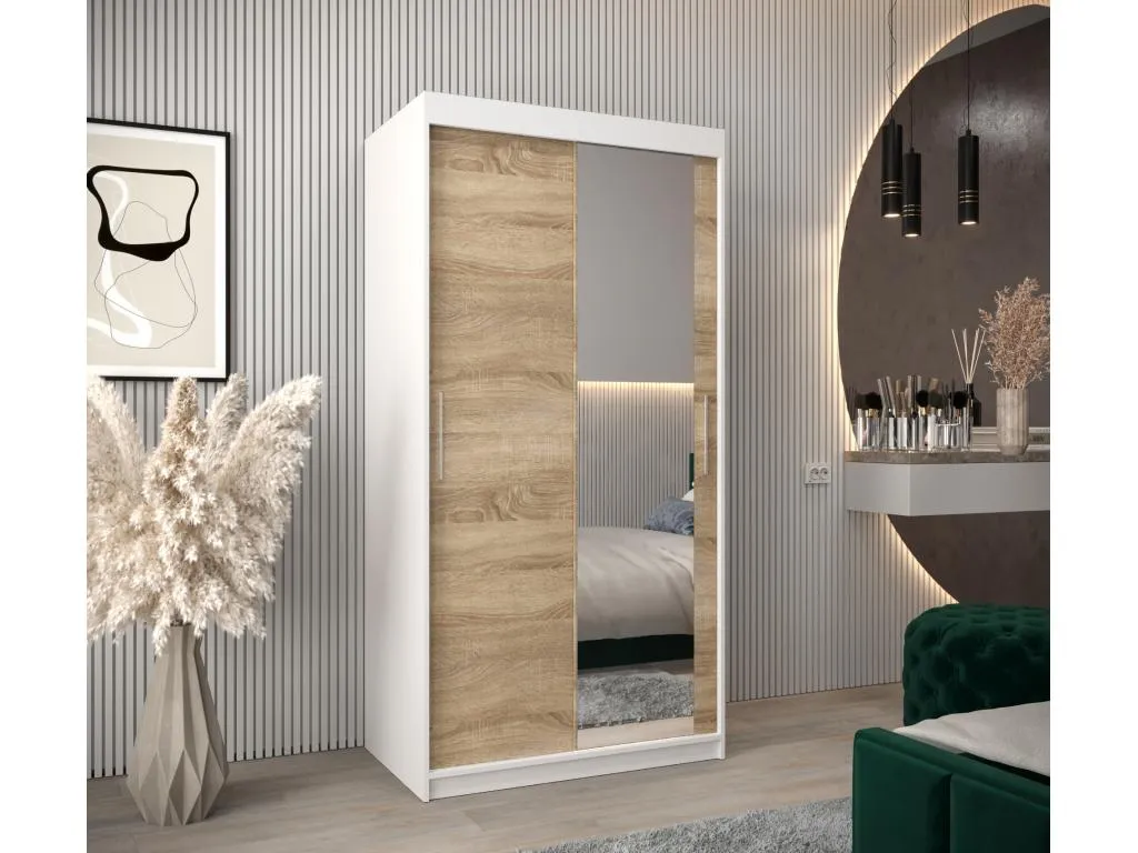 Armario Vivircalido 2 de puertas correderas 200/100/62 2 puertas (blanco/Vivircalido) 30324hxds