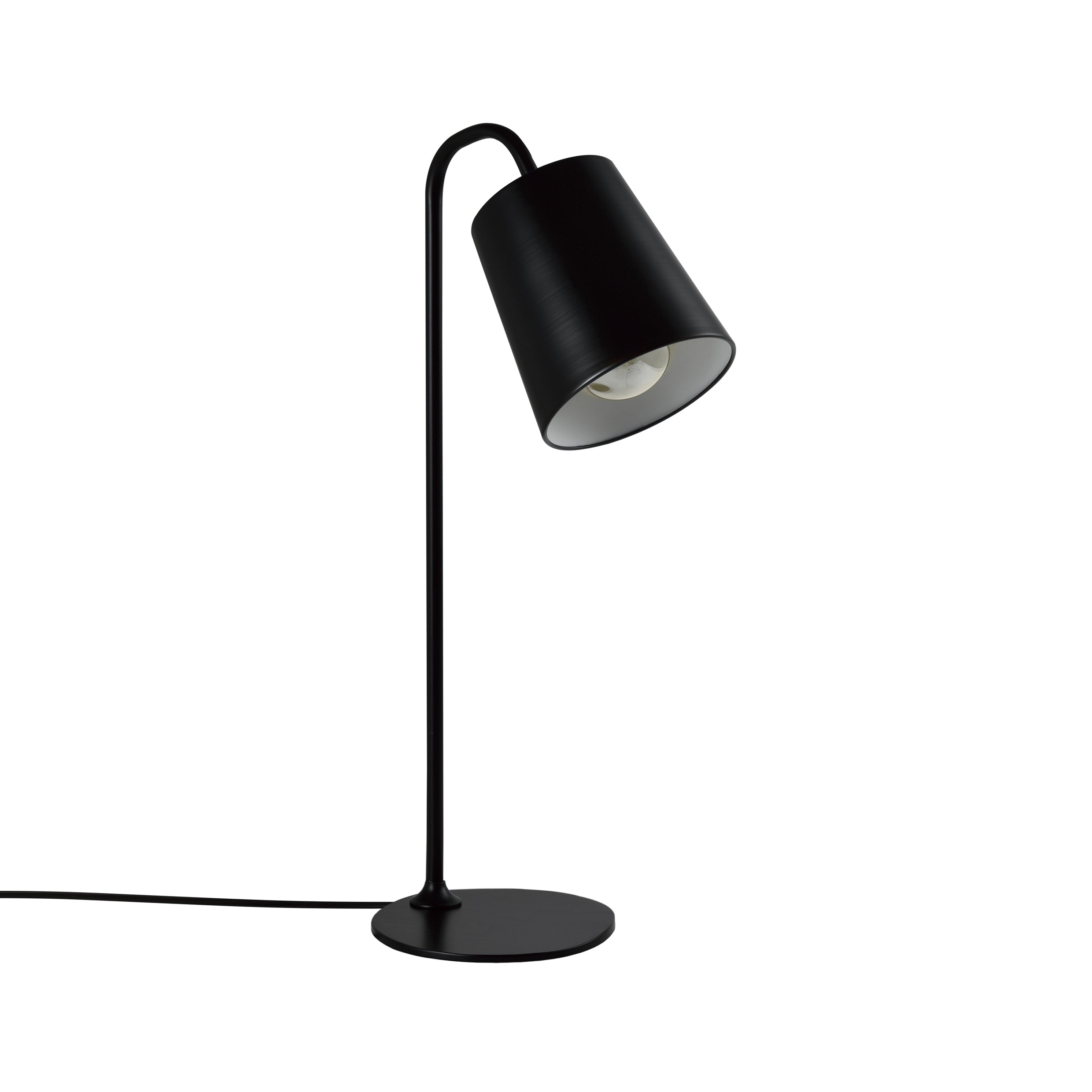 QUVIO tafellamp metaal zwart - QUV5169L-BLACK
