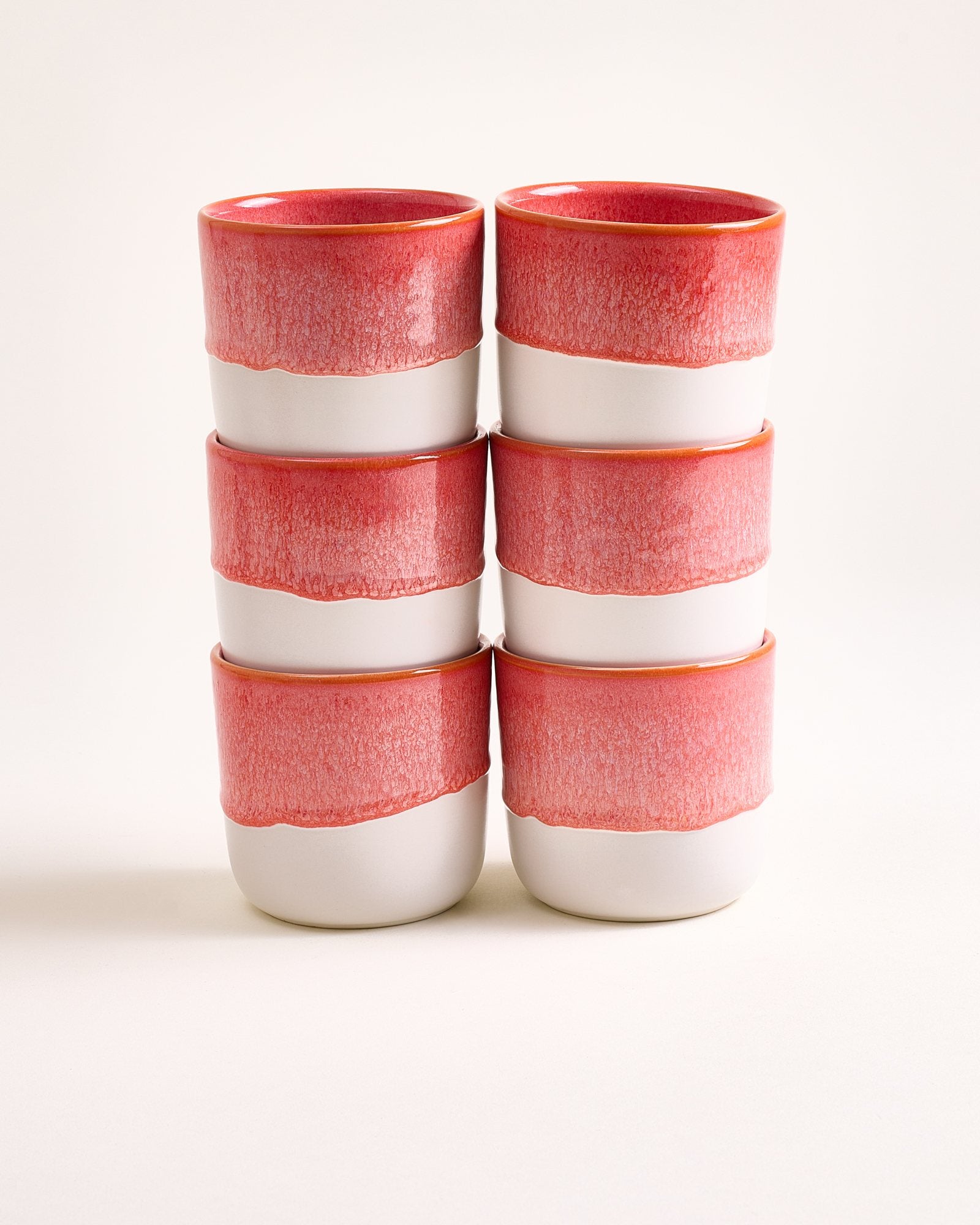 Coimbra Becher groß pink 6er-Set
