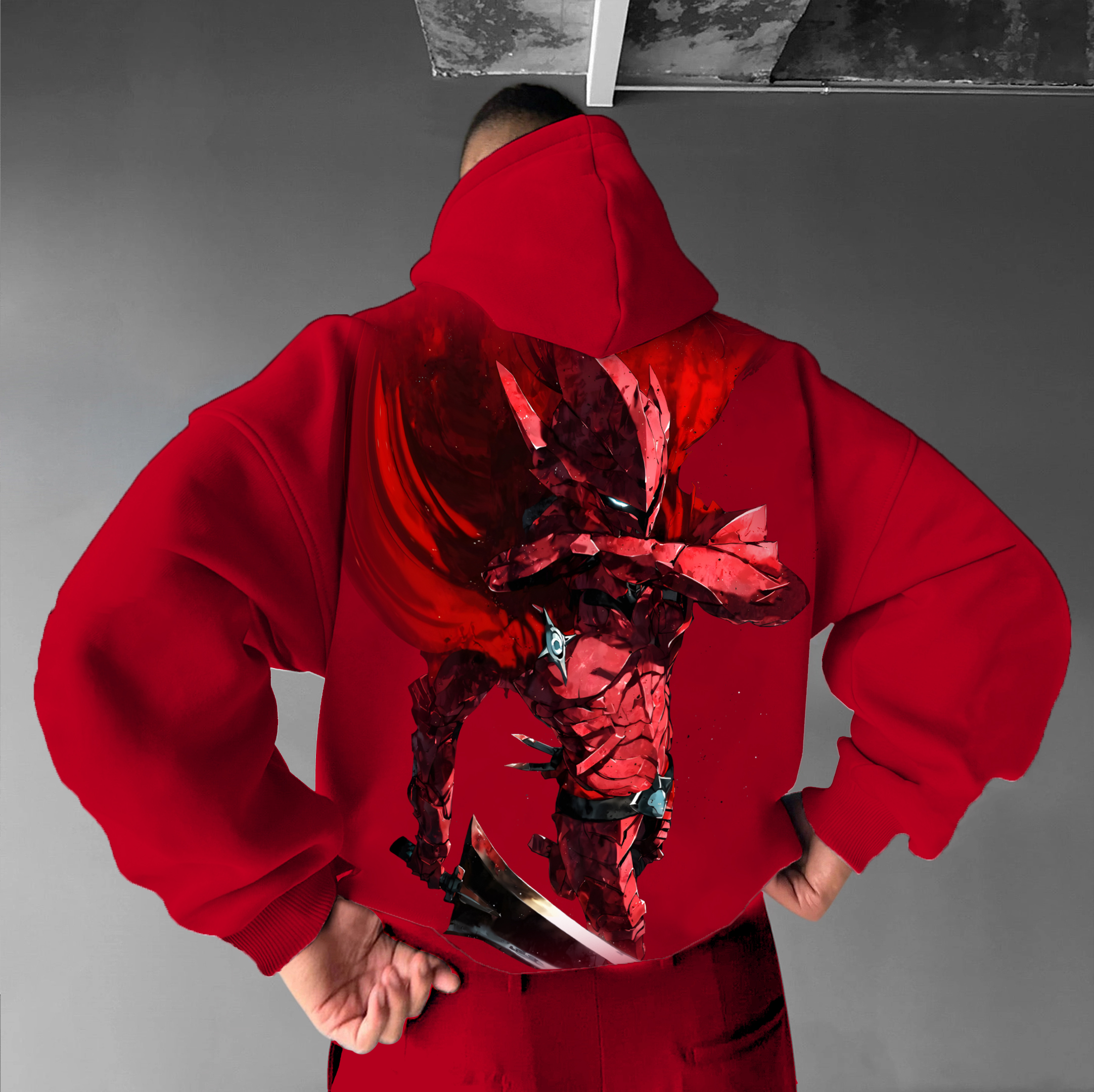 Comicssoul Igris Unisex Anime Graphic Streetwear Vintage Hoodie