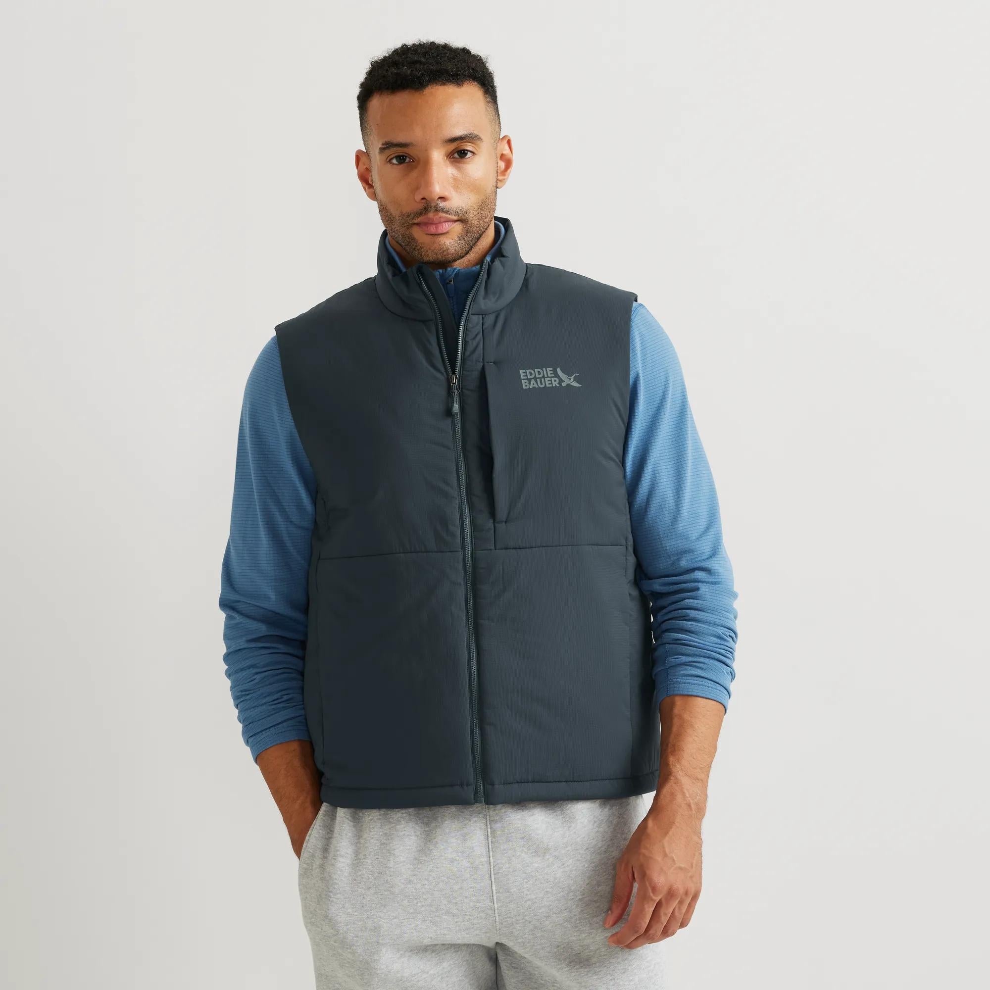 Men's Astro-Air Insulated Vest - Eddie Bauer Outlet