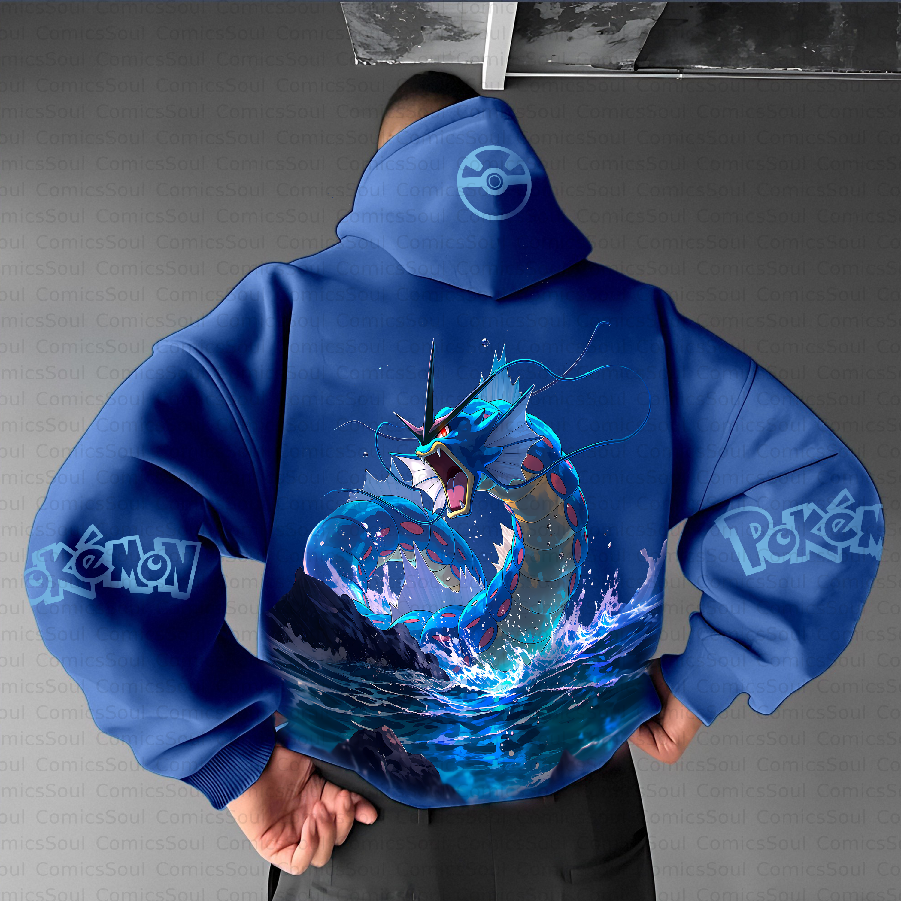 Unisex Anime Inspired Vintage Plush Hoodie