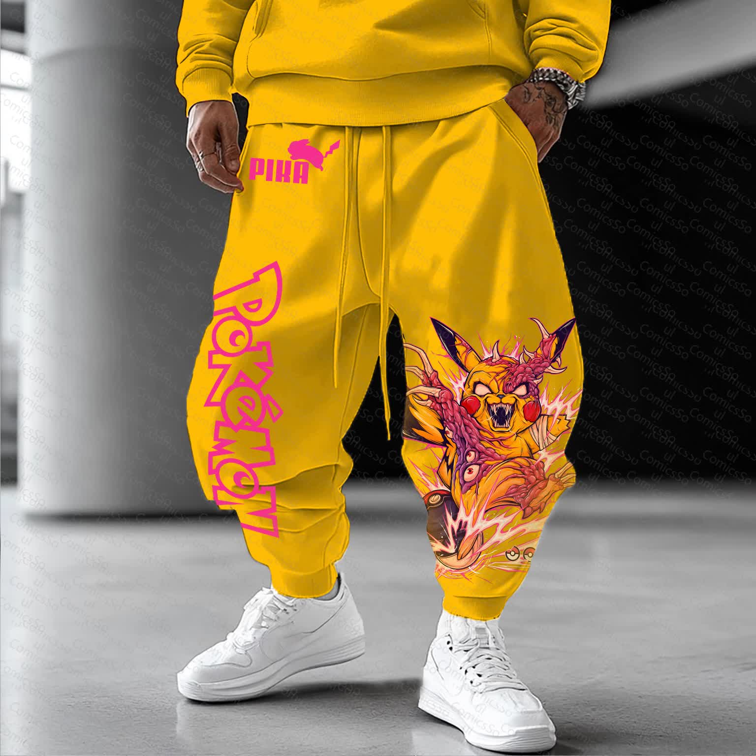 Unisex  “Comicssoul” Casual Anime Streetwear Pants