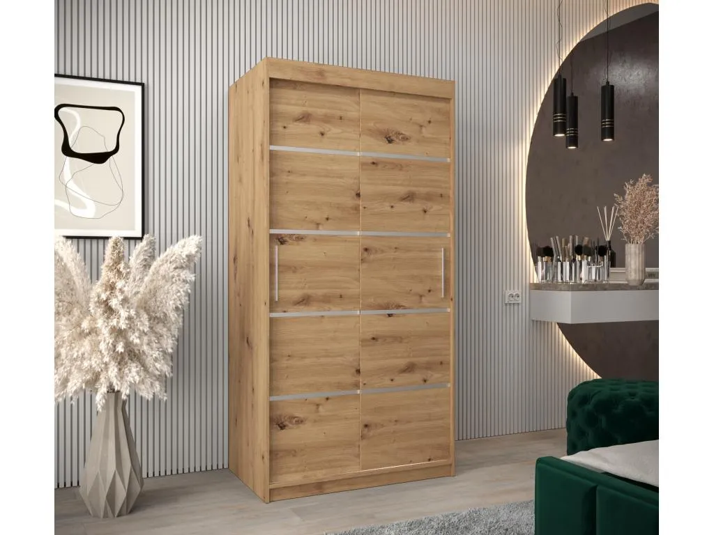 ARMARIO Vivircalido 1 DE PUERTAS CORREDERAS 200/100/62 2 puertas (artisan/artisan) 77651mdzr