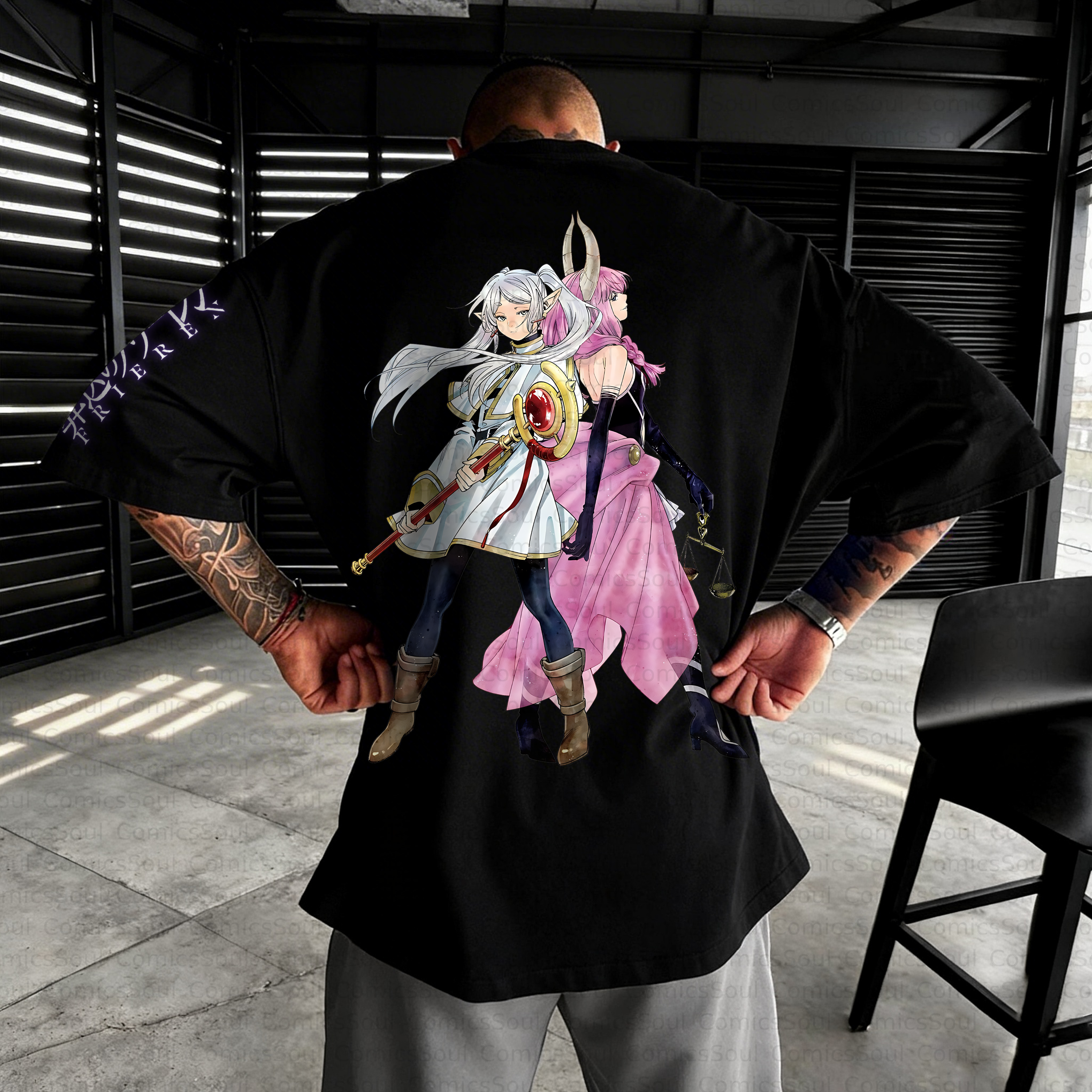 Unisex Anime Inspired Vintage T-Shirt