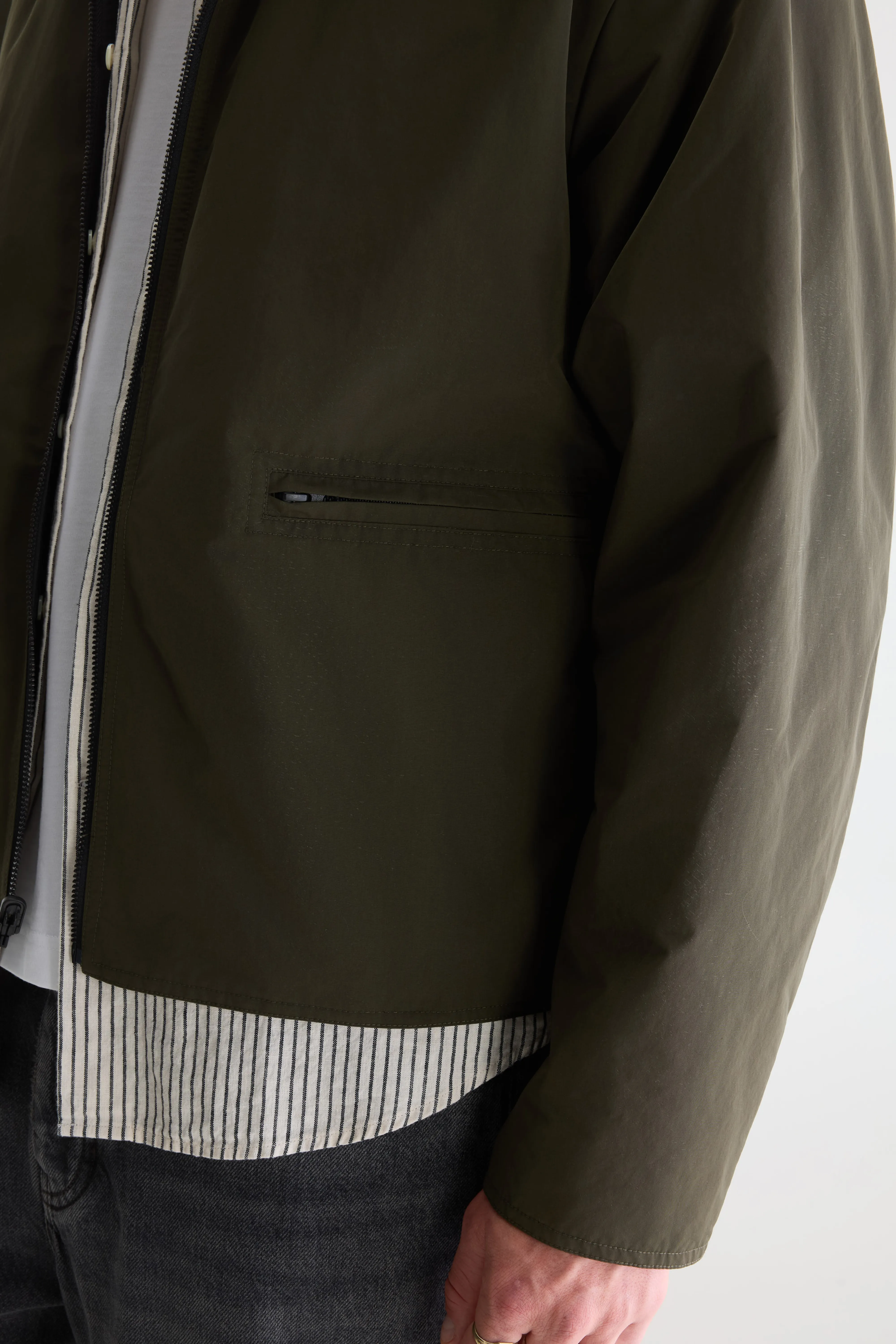Bellerose Jollie padded zip-up jacket (261 / M / METEORITE)