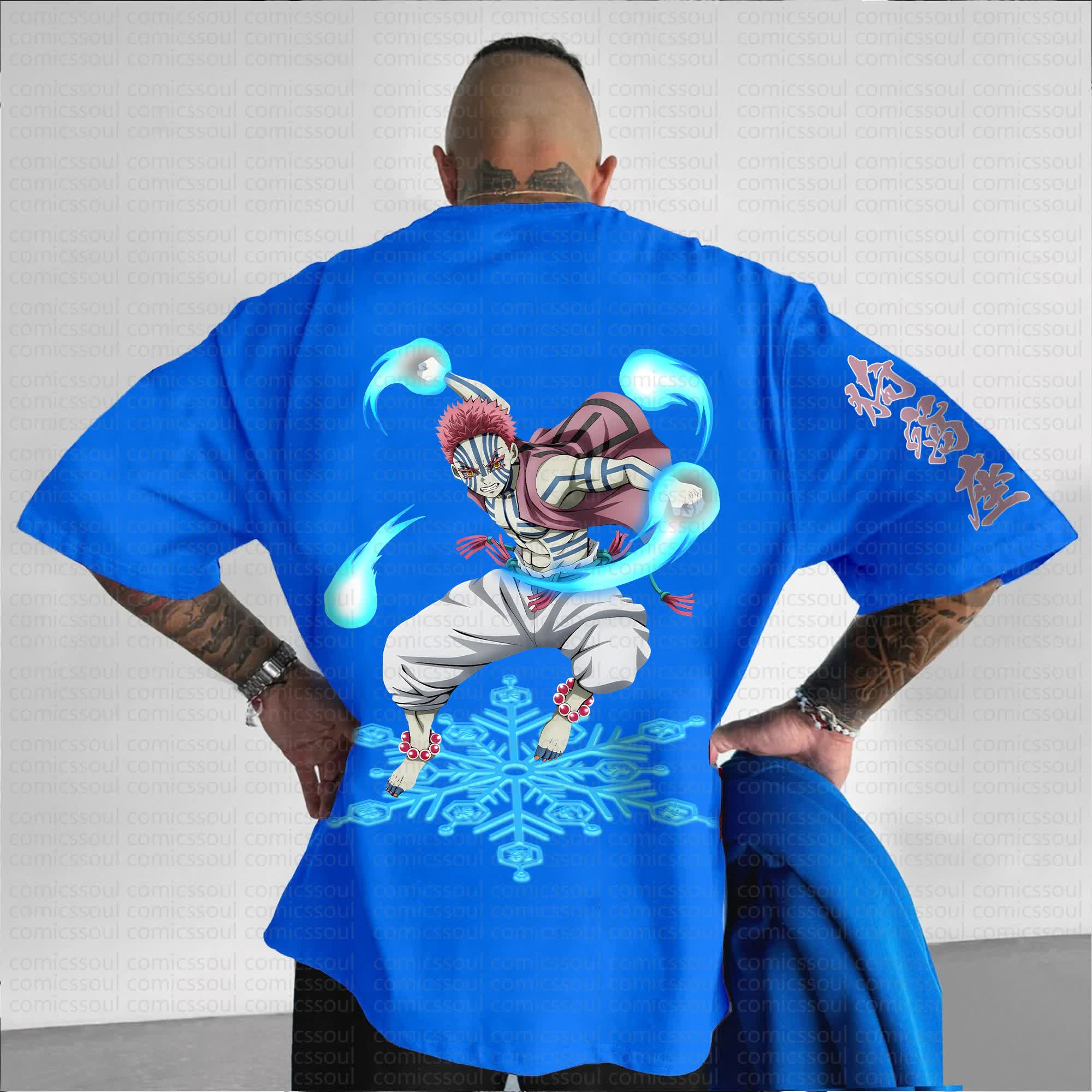 Unisex Anime Inspired Vintage T-Shirt丨Comicssoul
