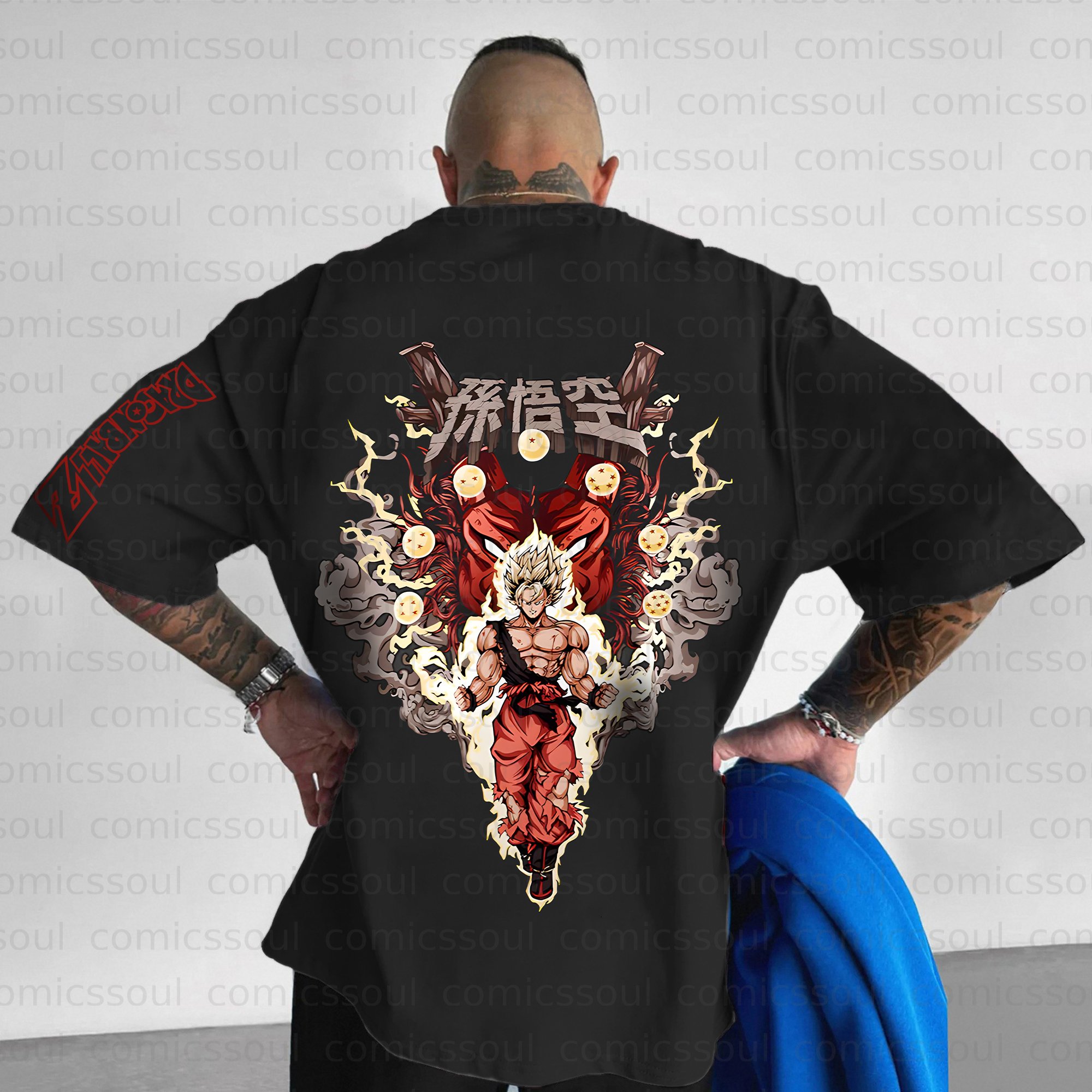 Unisex Anime Inspired Vintage T-Shirt | Comicssoul