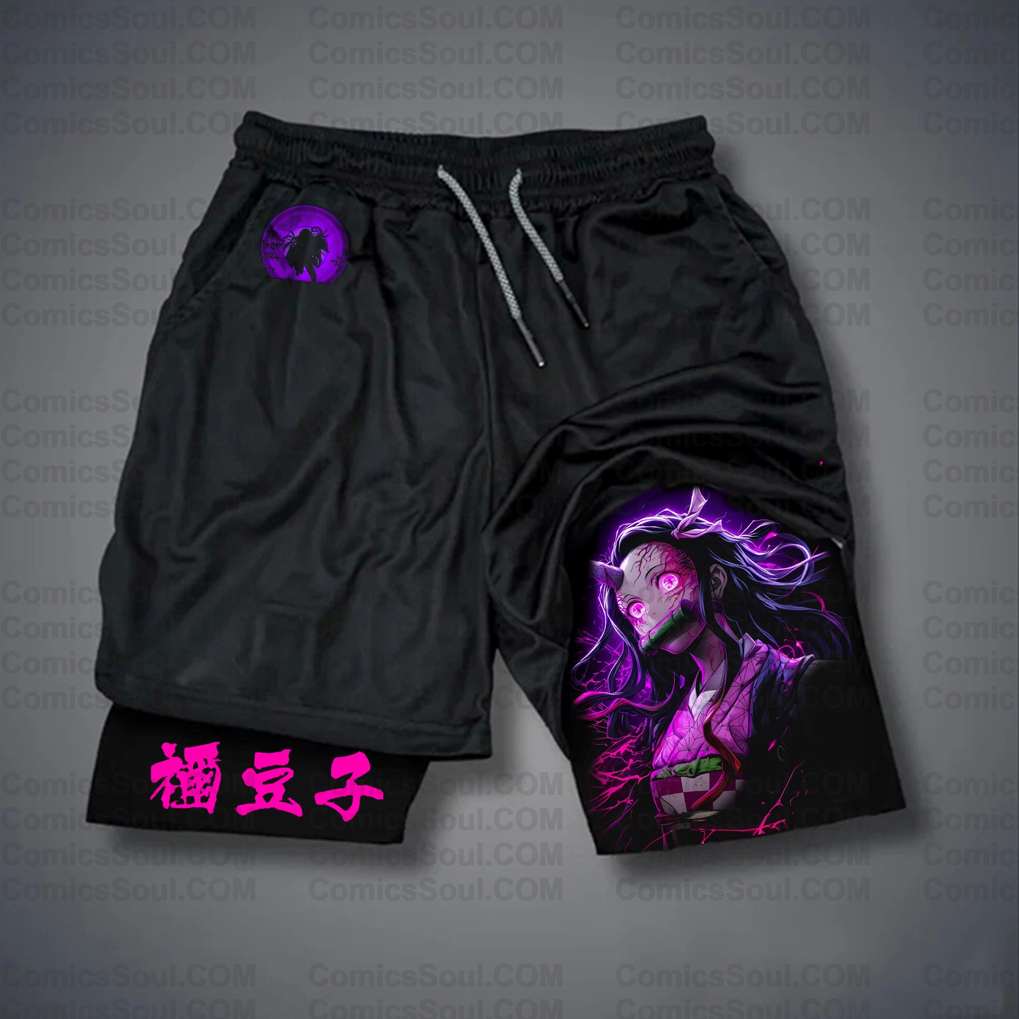 Unisex “ Comicssoul” Casual Streetwear Shorts