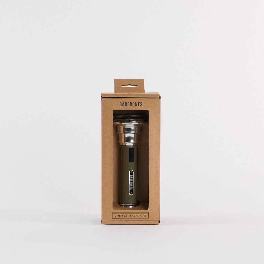 Lampe torche vintage - Olive