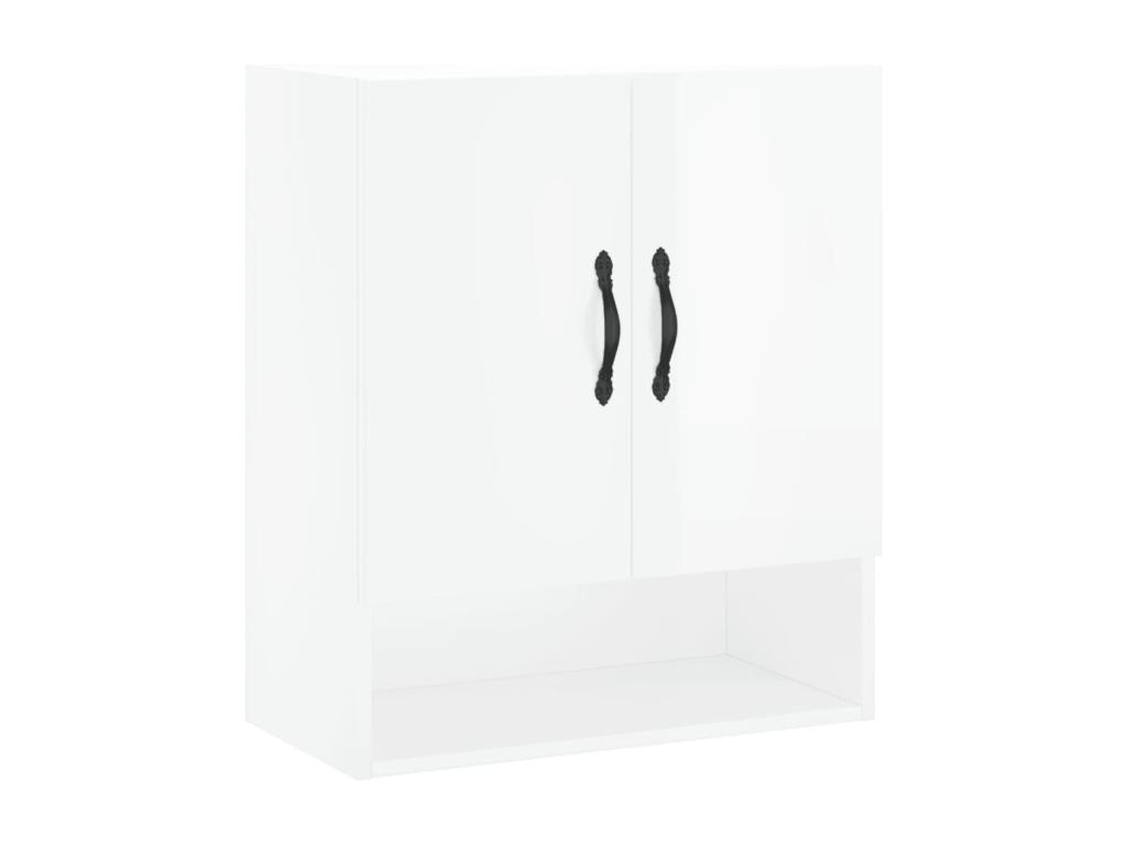 Armario de pared Habitarluz de ingeniería blanco brillo 60x31x70 cm MEKC91467