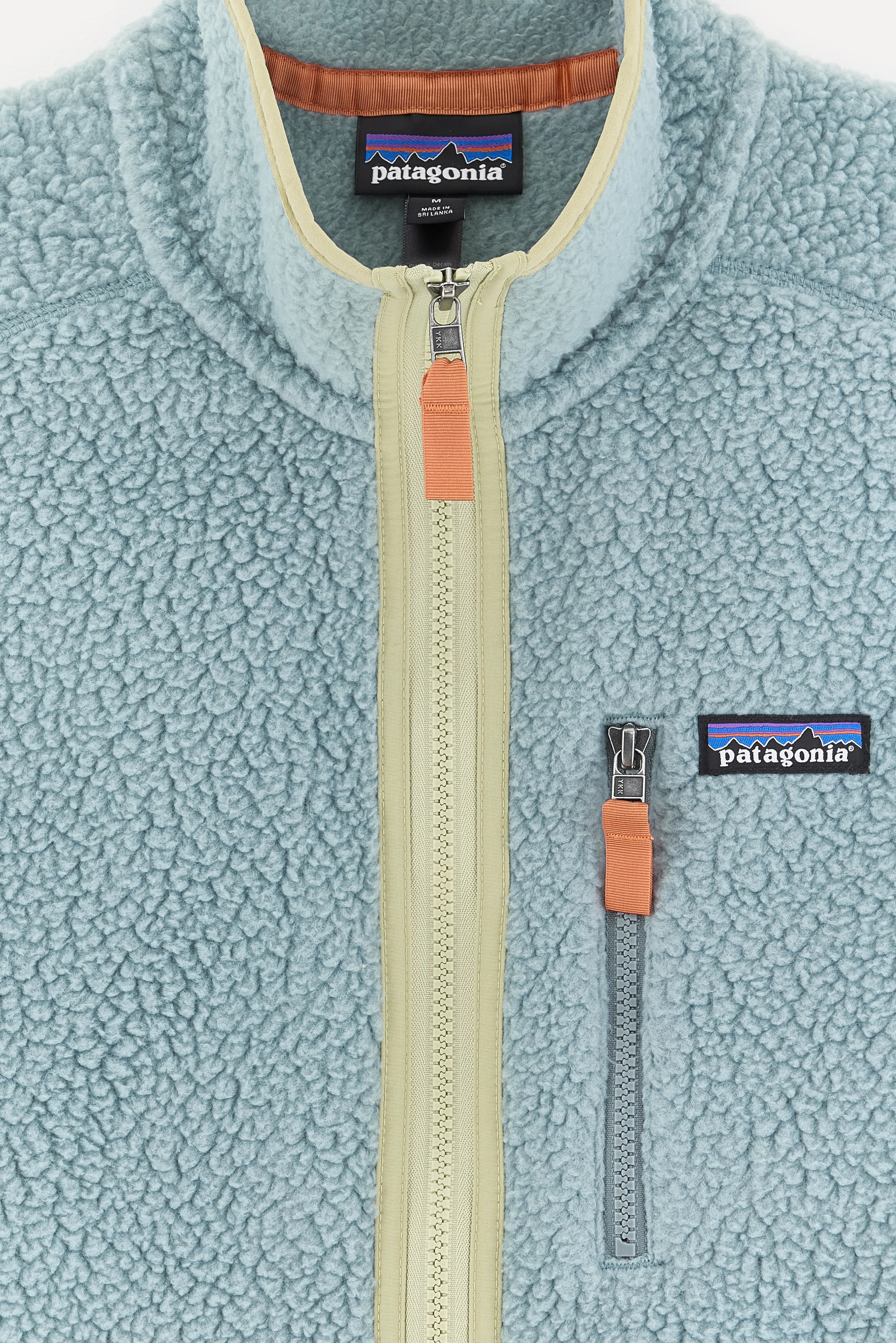 Bellerose Men's Retro Pile Fleece Vest  (261 / M / BLUE)