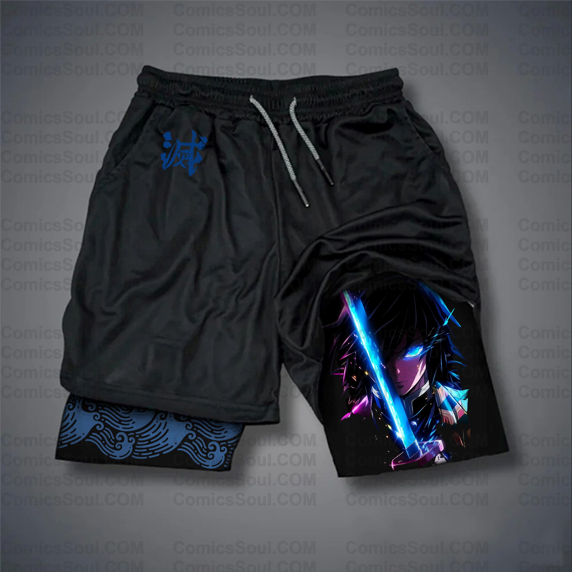Unisex “ Comicssoul” Casual Streetwear Shorts