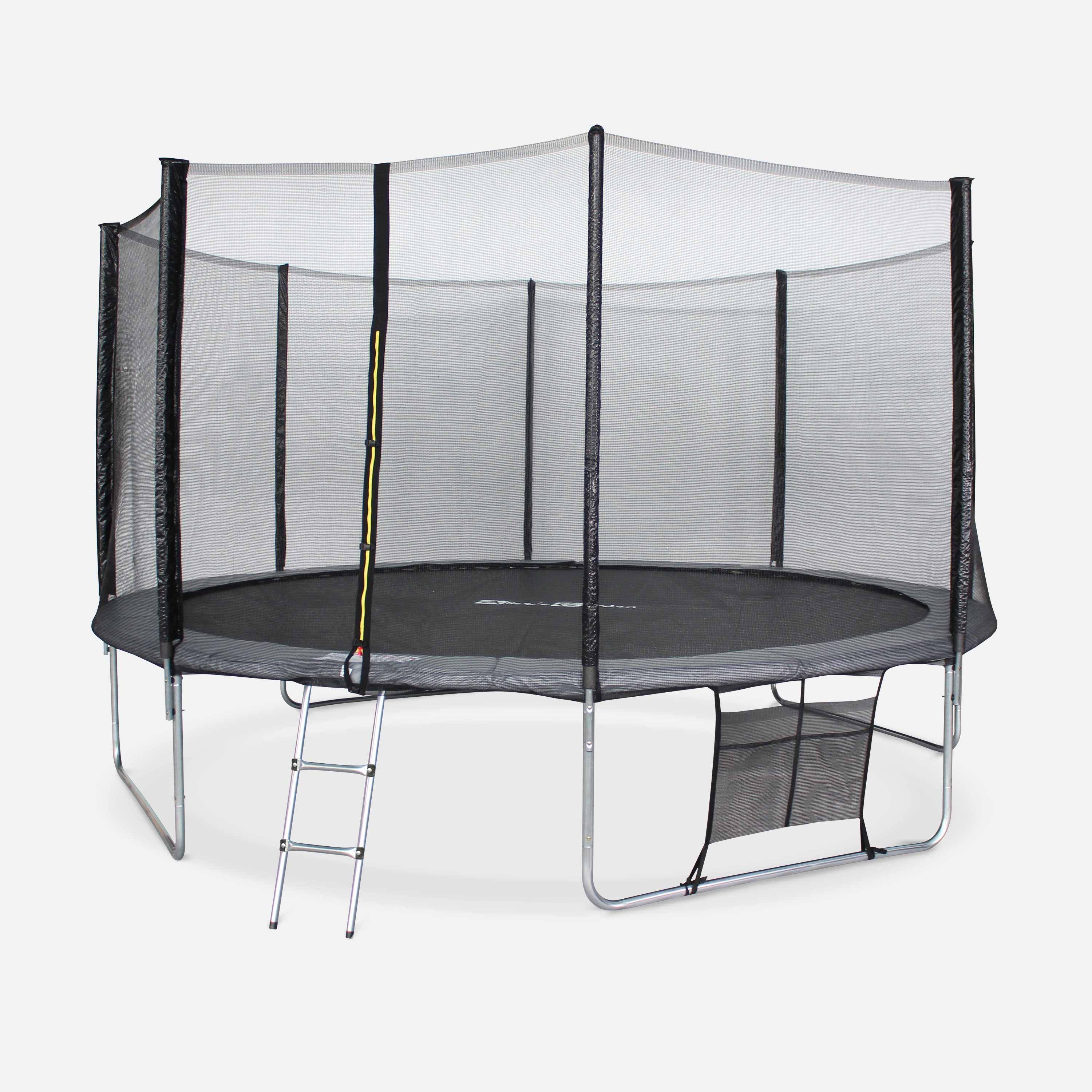 Venus XXL - Cama elástica con pack de accesorios, 430cm